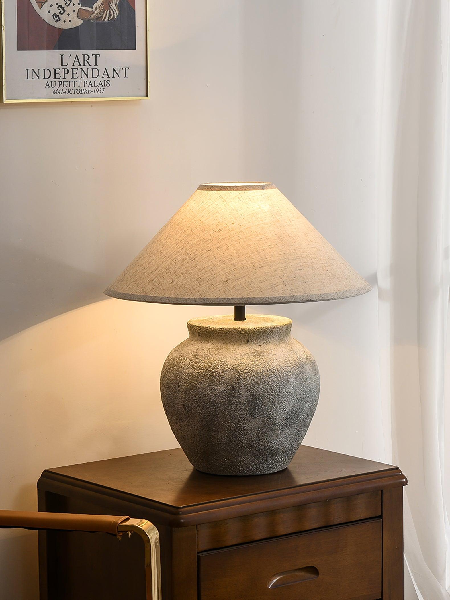 Ophaion Stone Table Lamp - Blowlighting