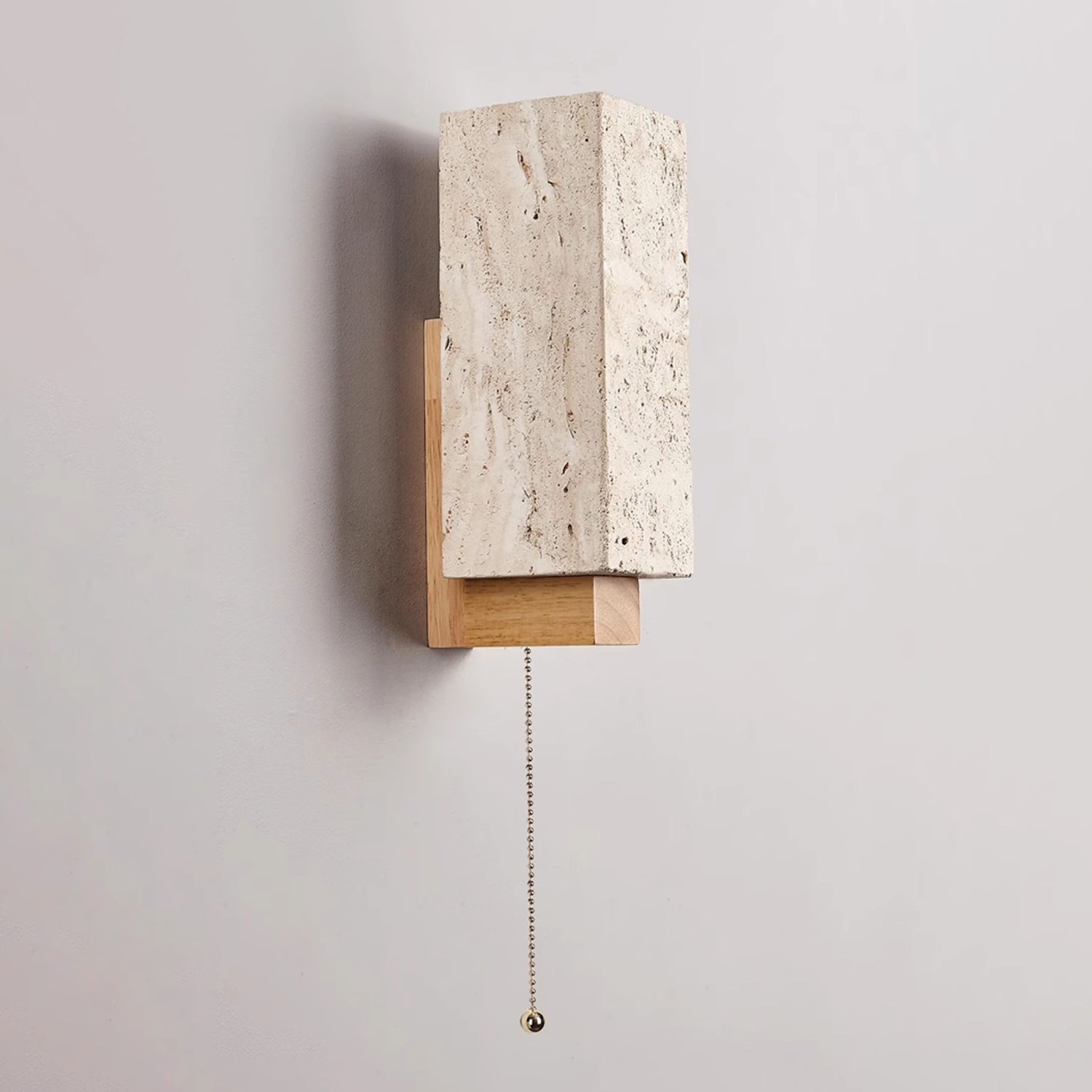 Elsoran Travertine Block Wall Light - Blowlighting
