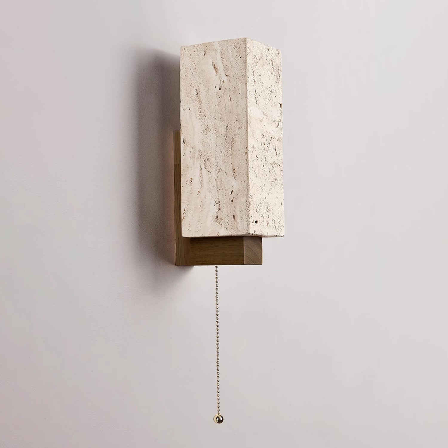 Elsoran Travertine Block Wall Light - Blowlighting