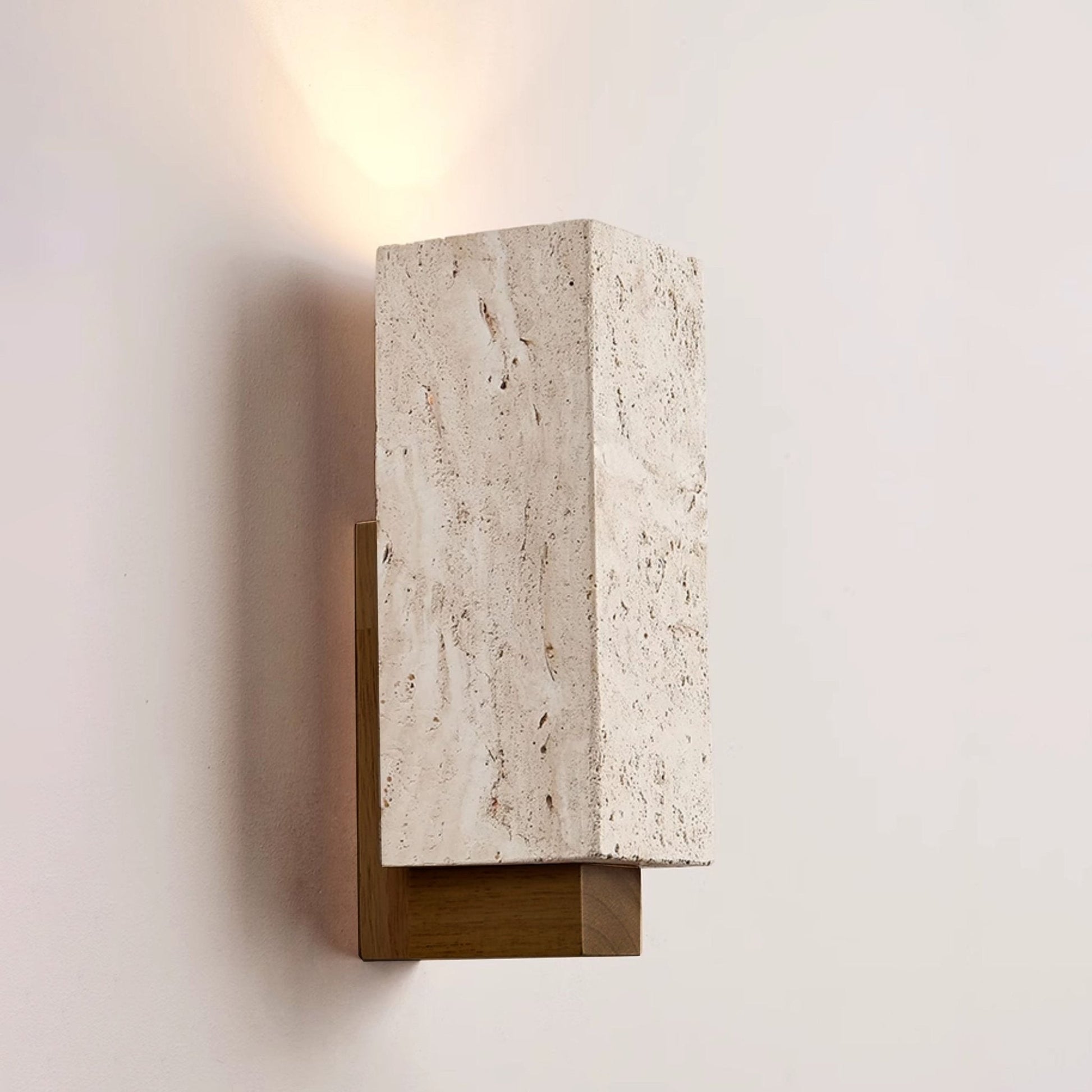 Elsoran Travertine Block Wall Light - Blowlighting