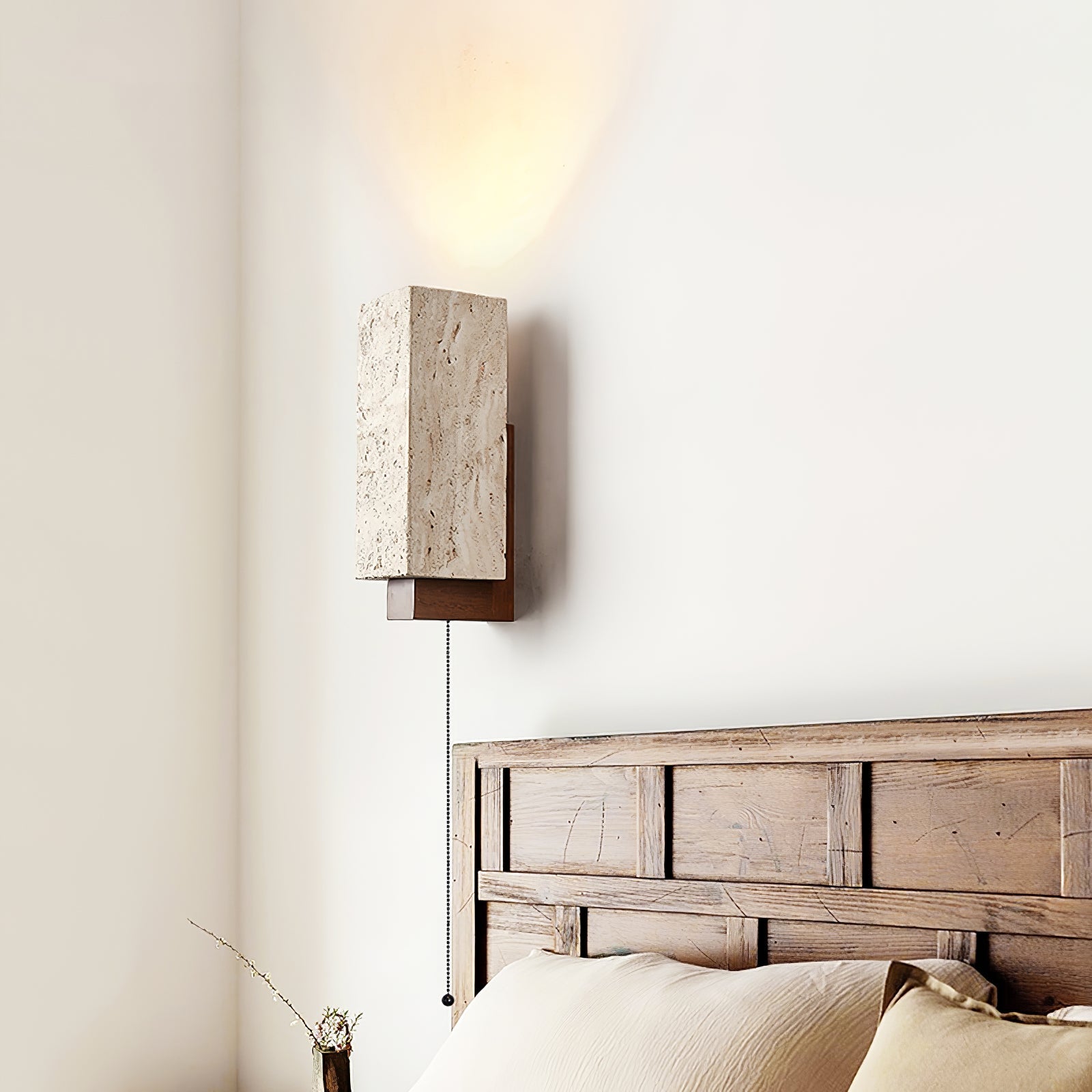 Elsoran Travertine Block Wall Light - Blowlighting
