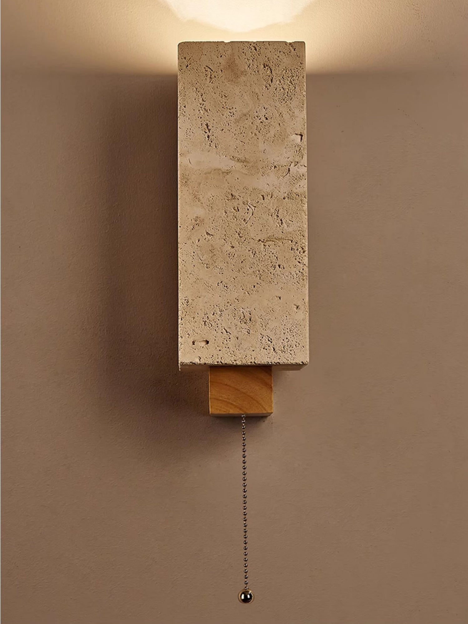 Elsoran Travertine Block Wall Light - Blowlighting