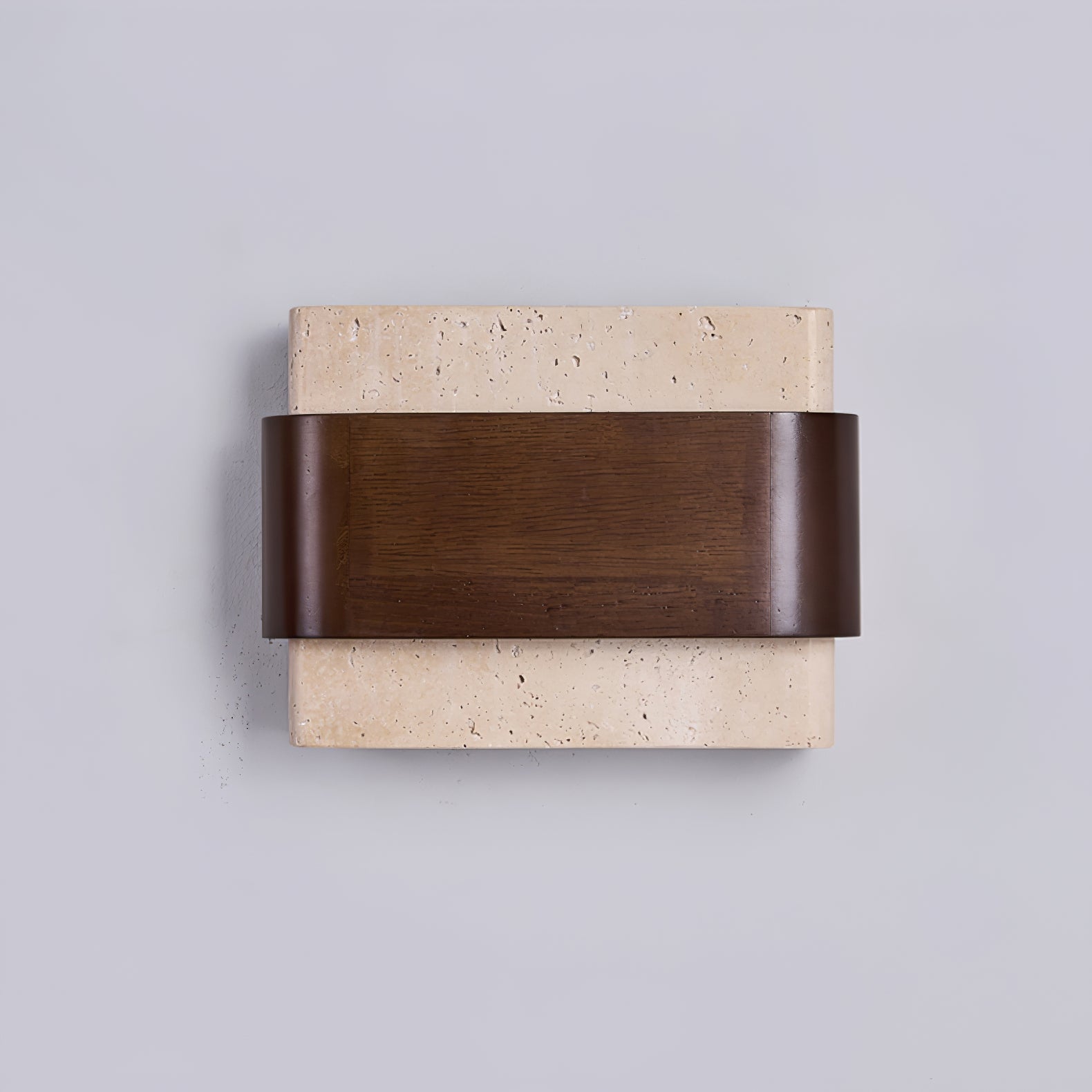 Ulnoros Paneled Travertine Wall Light - Blowlighting