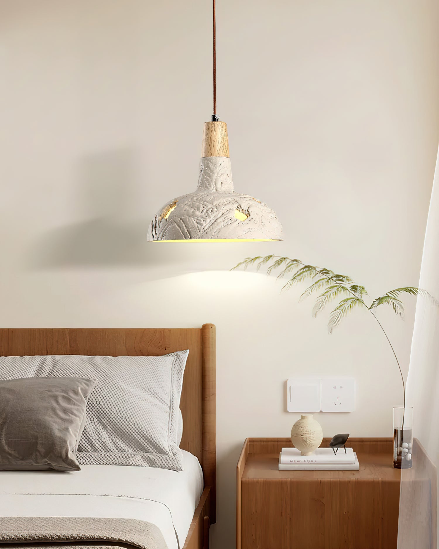 Cement Carve Pendant Lamp - Blowlighting