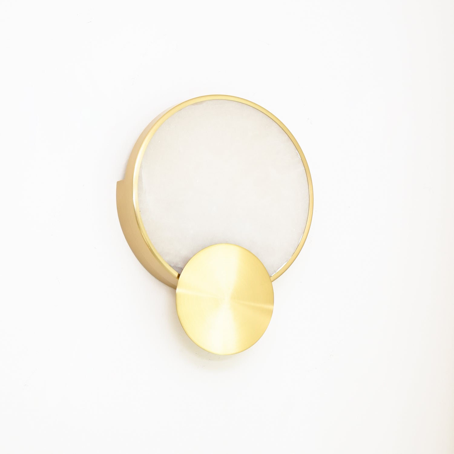 Myvelarae Circular Alabaster Wall Light - Blowlighting