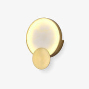 Myvelarae Circular Alabaster Wall Light - Blowlighting