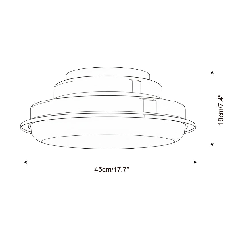 Saturn Metal Simple Ceiling Lamp