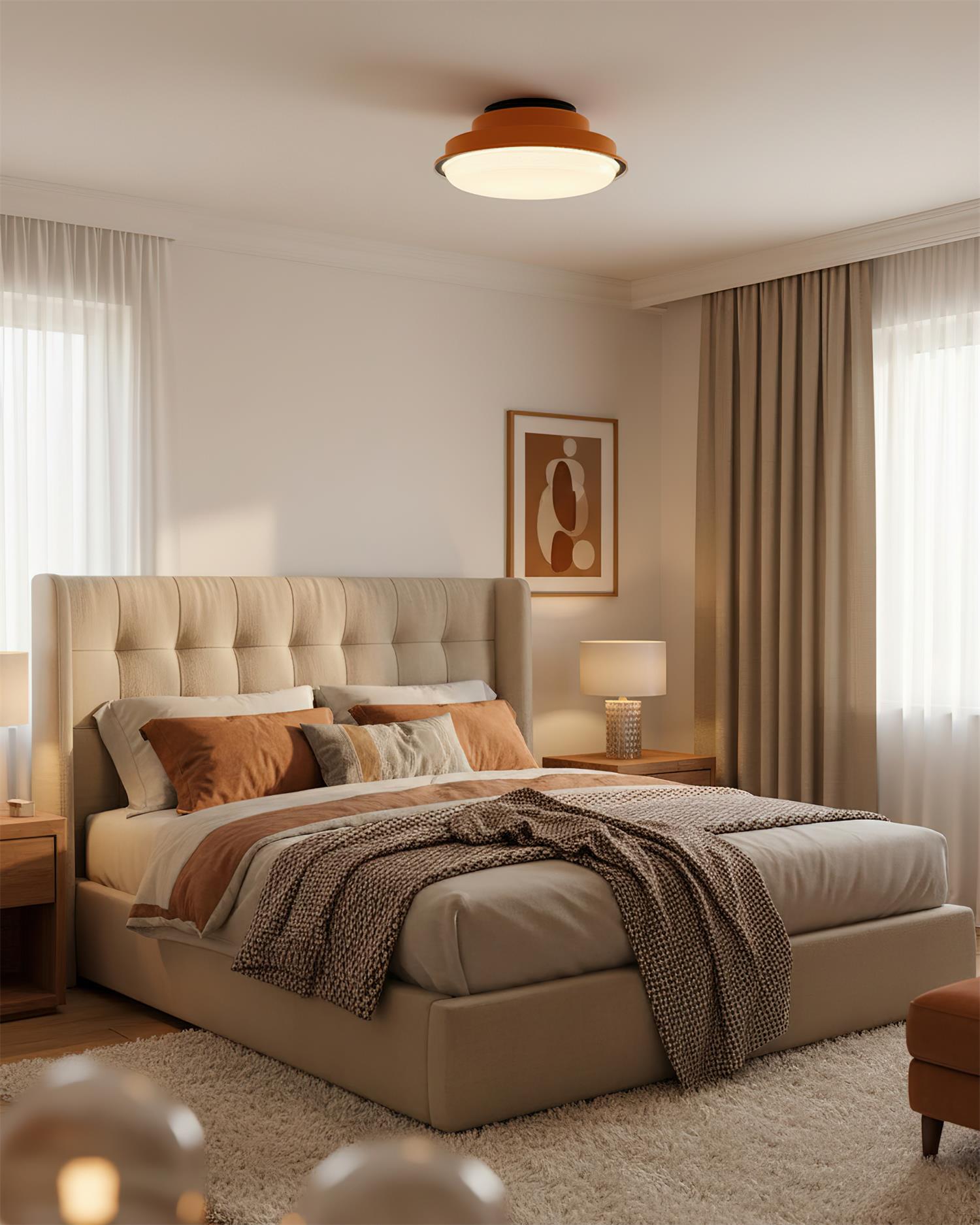 Saturn Metal Simple Ceiling Lamp