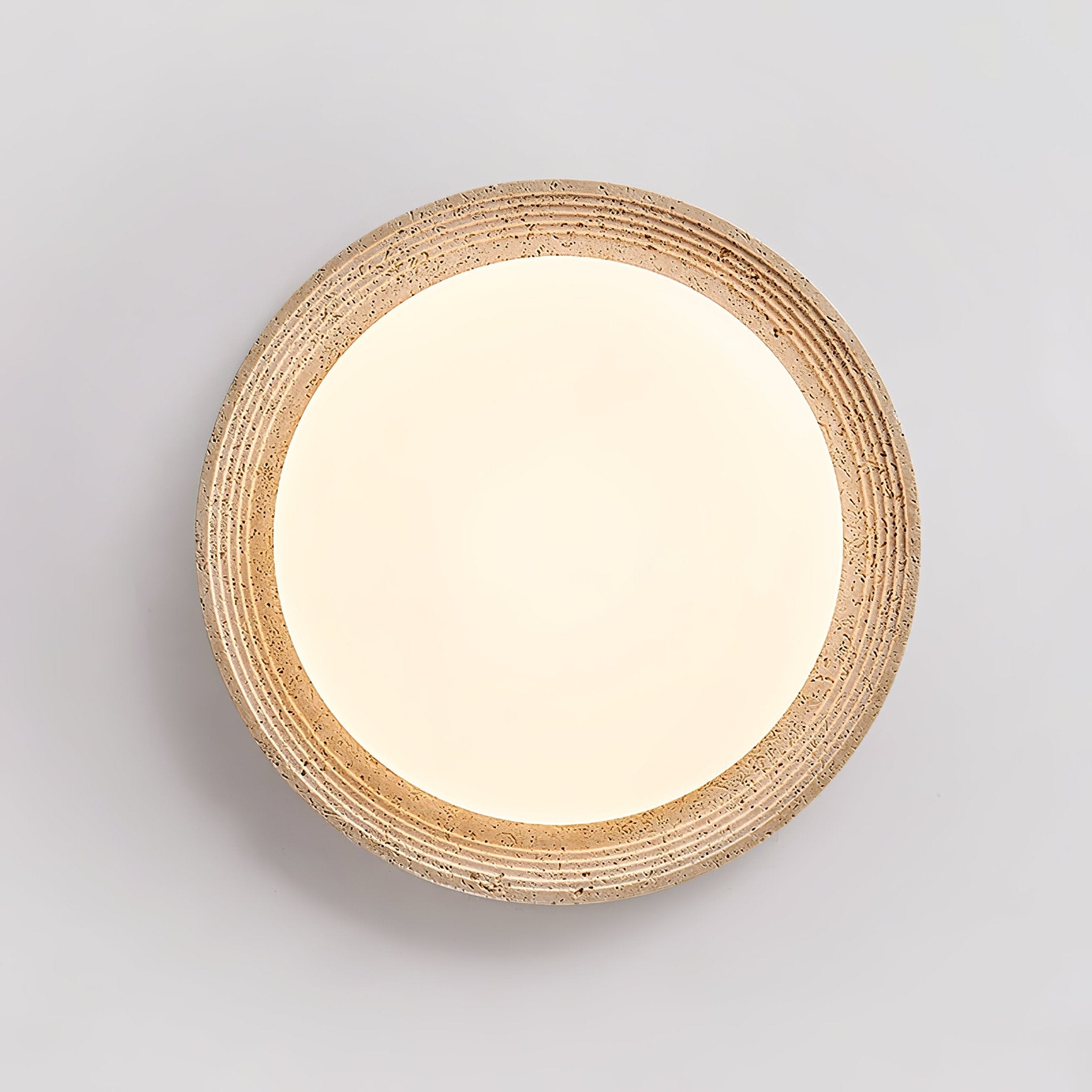 Orinir Minimalist Travertine Ceiling Light - Blowlighting