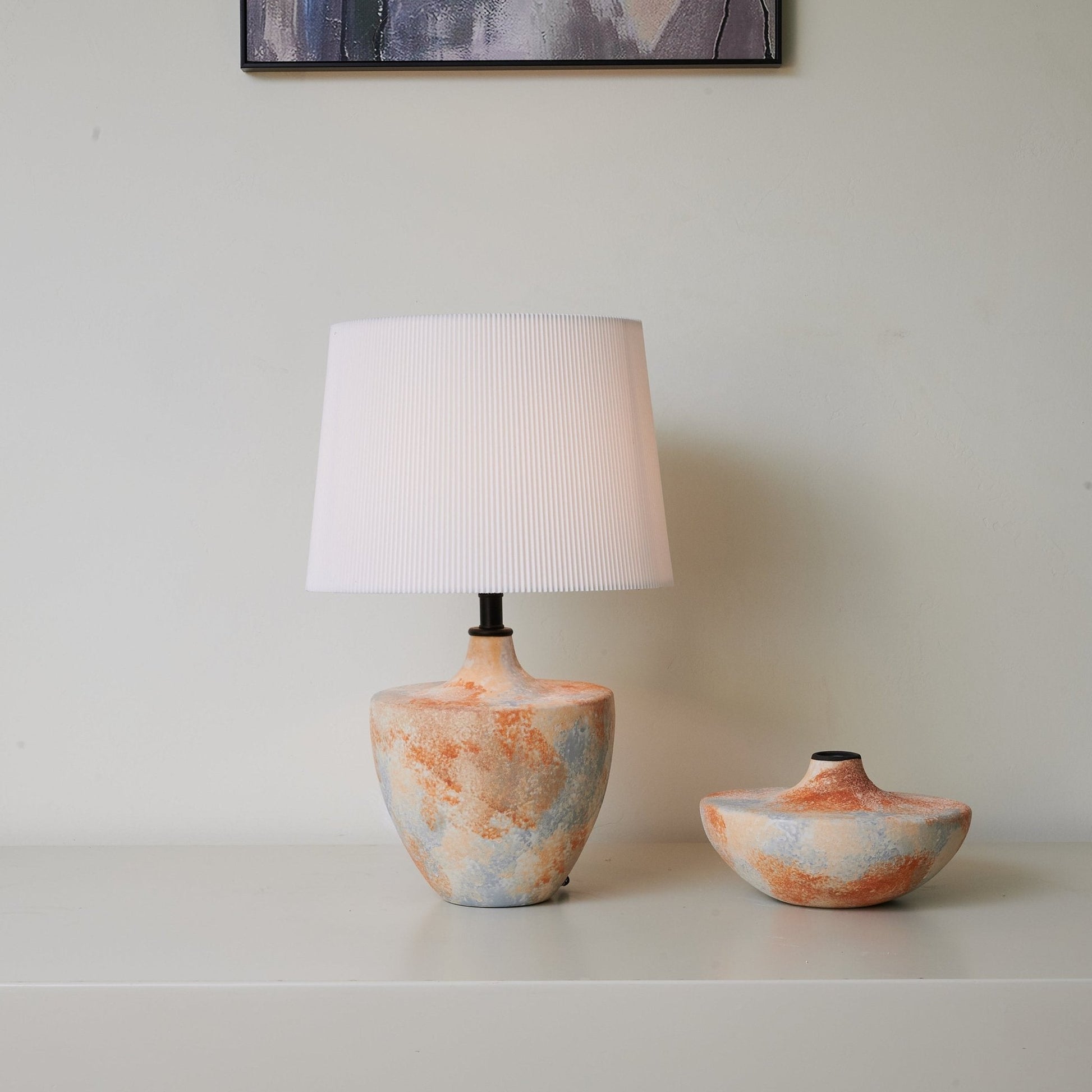 Terrara Textured Table Lamp - Blowlighting