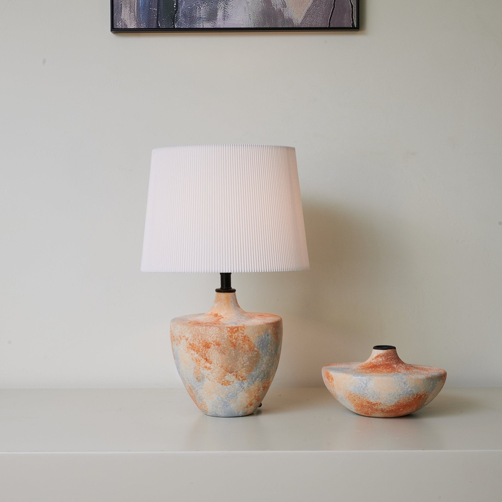 Terrara Textured Table Lamp - Blowlighting
