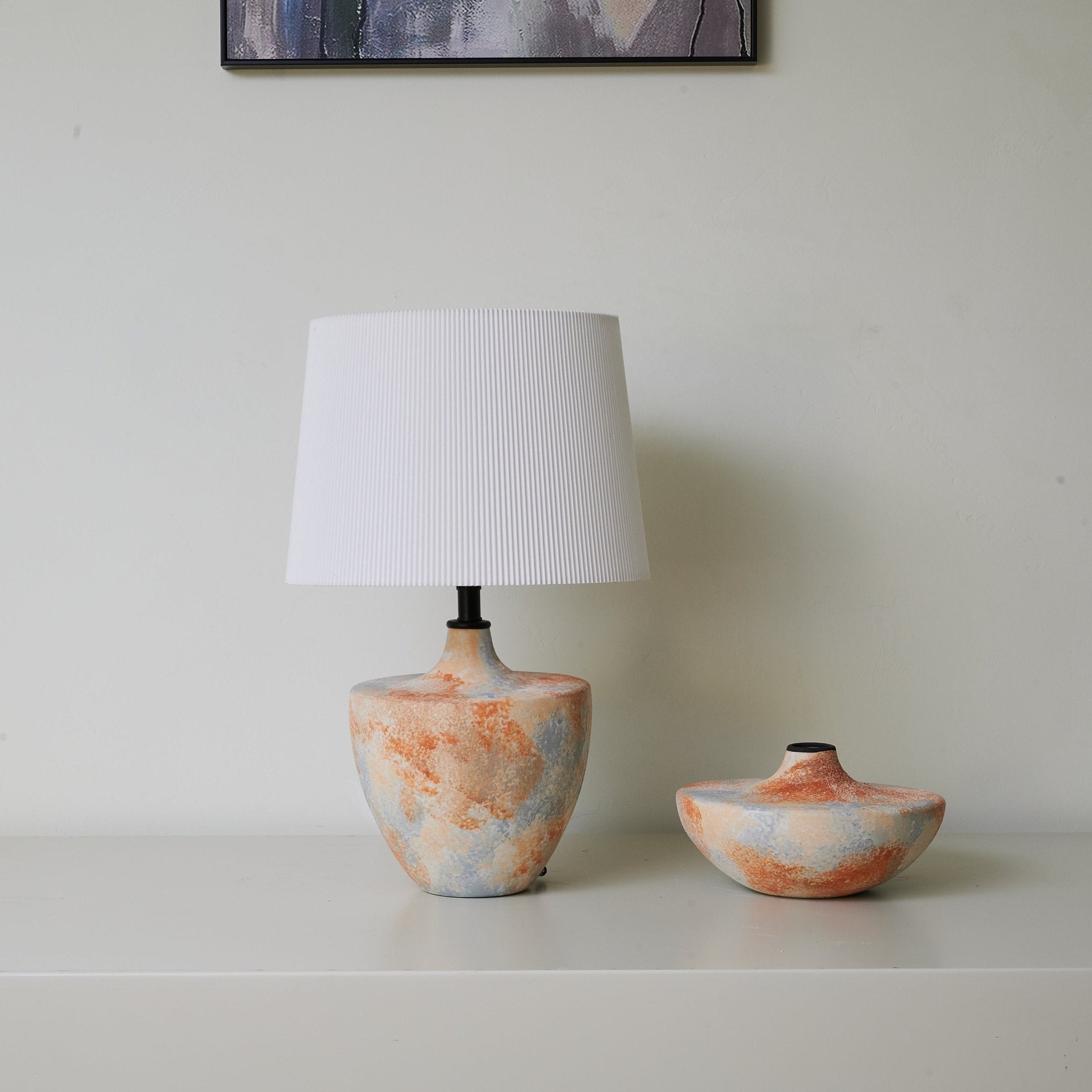 Terrara Textured Table Lamp - Blowlighting