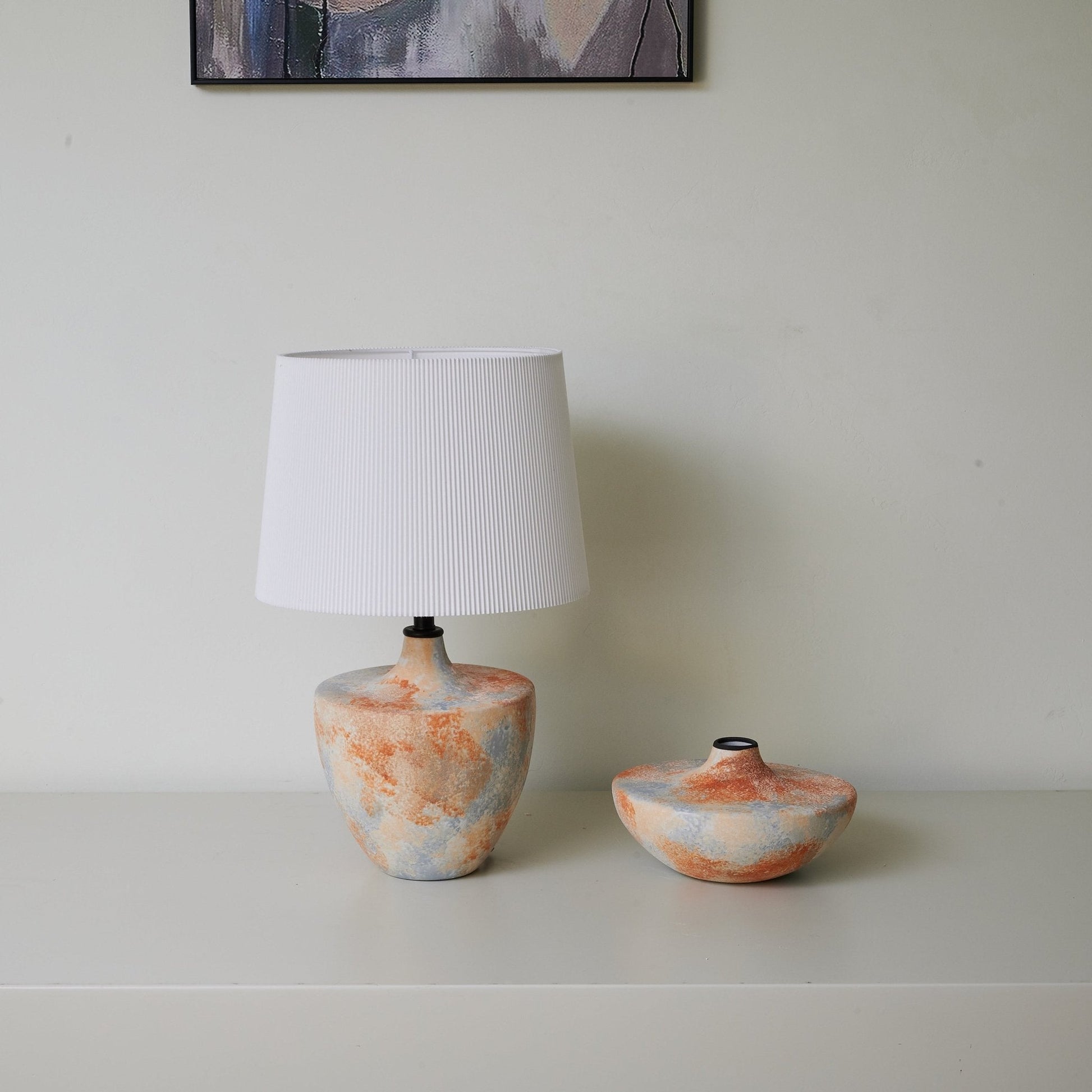 Terrara Textured Table Lamp - Blowlighting