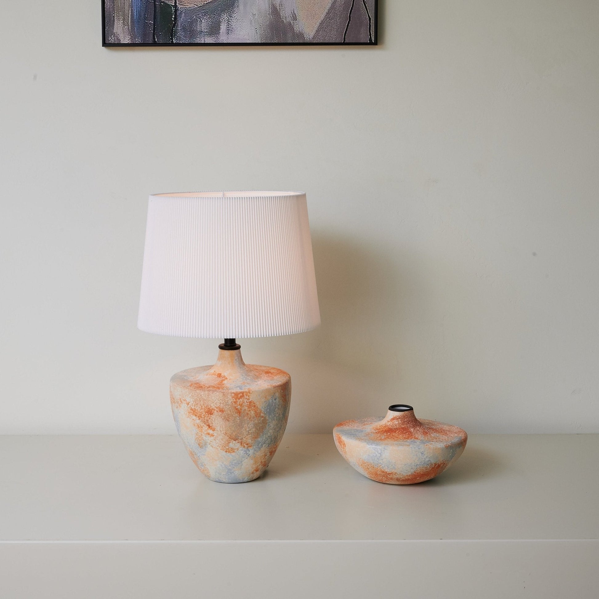 Terrara Textured Table Lamp - Blowlighting