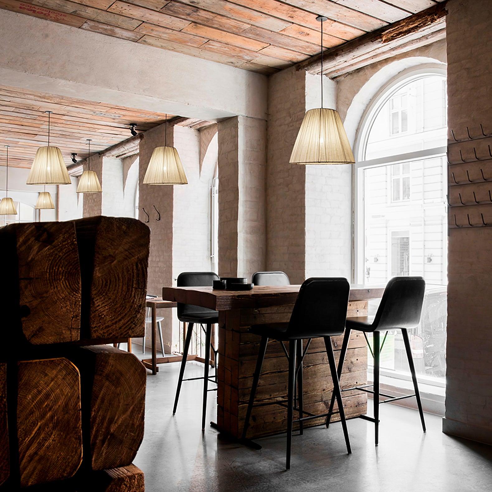 Textile Taper Pendant Lamp - Blowlighting