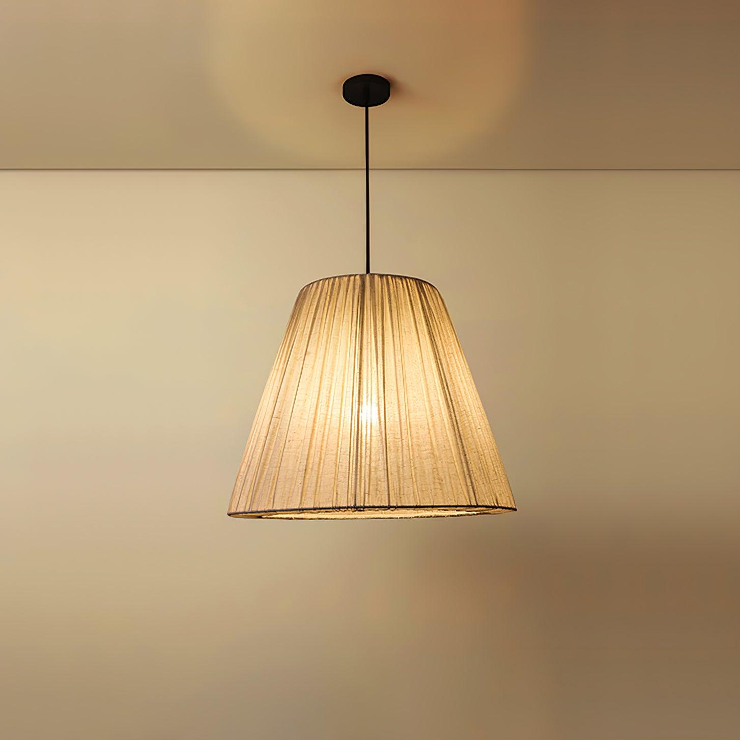 Textile Taper Pendant Lamp - Blowlighting