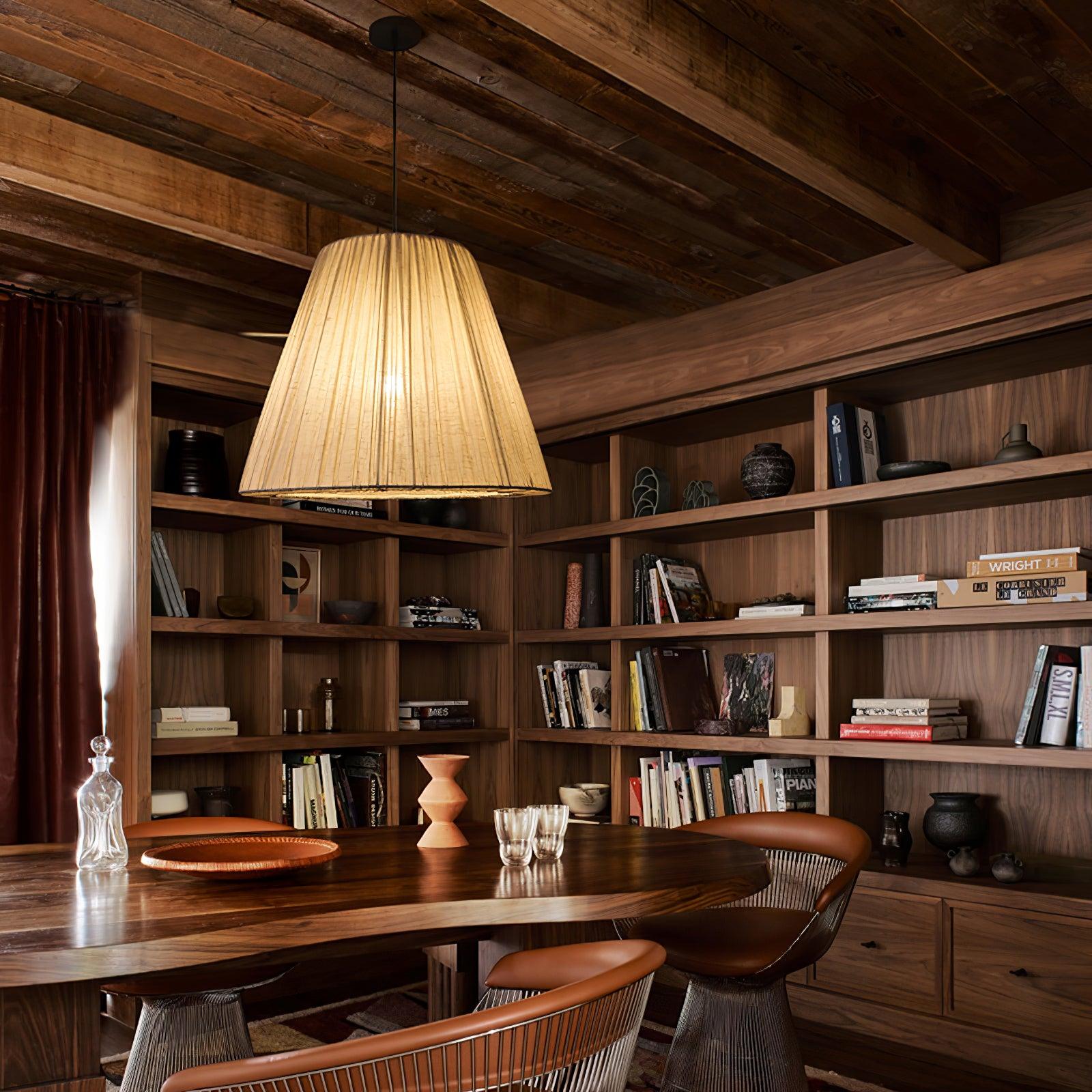 Textile Taper Pendant Lamp - Blowlighting