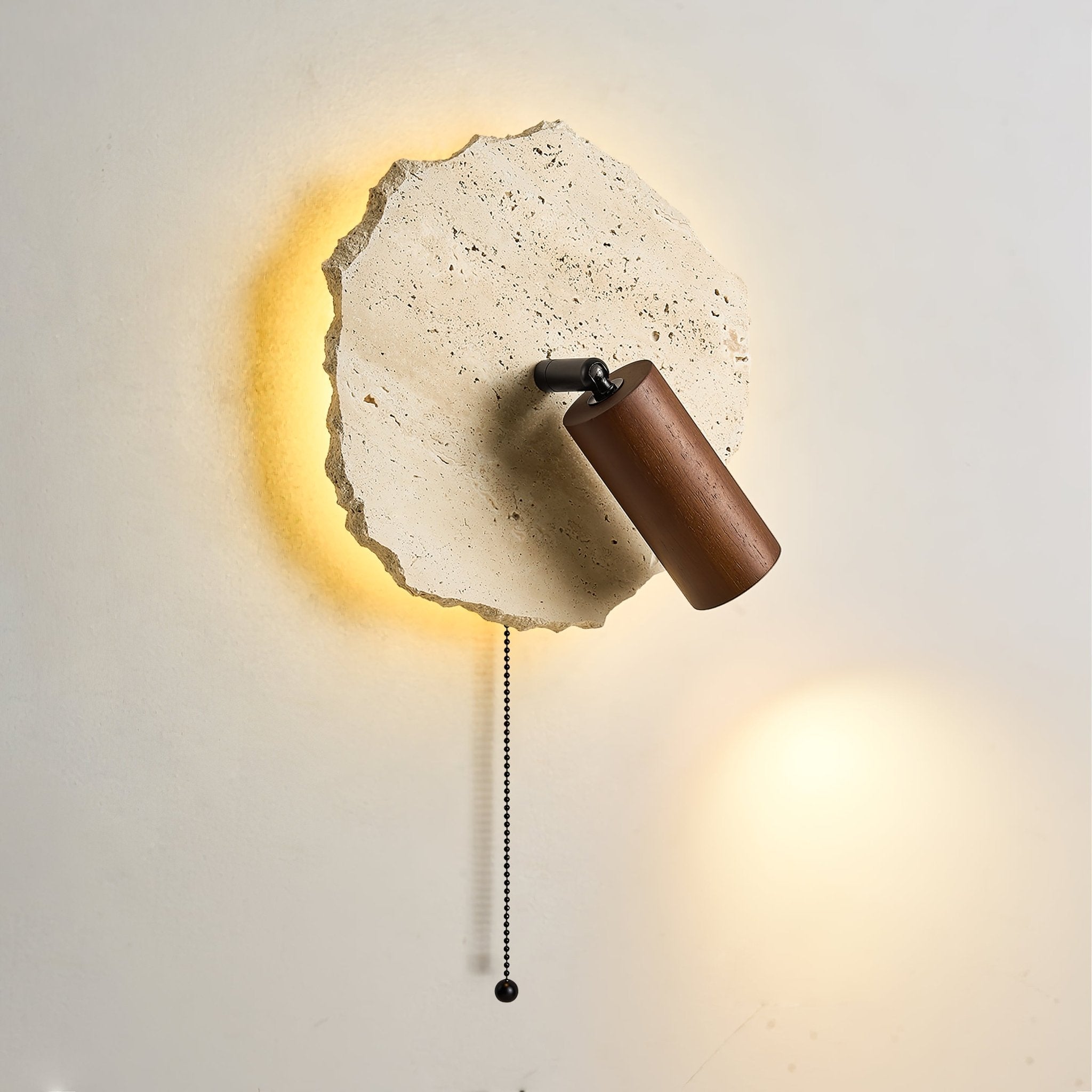 Cleo Travertine Wall Light - Blowlighting