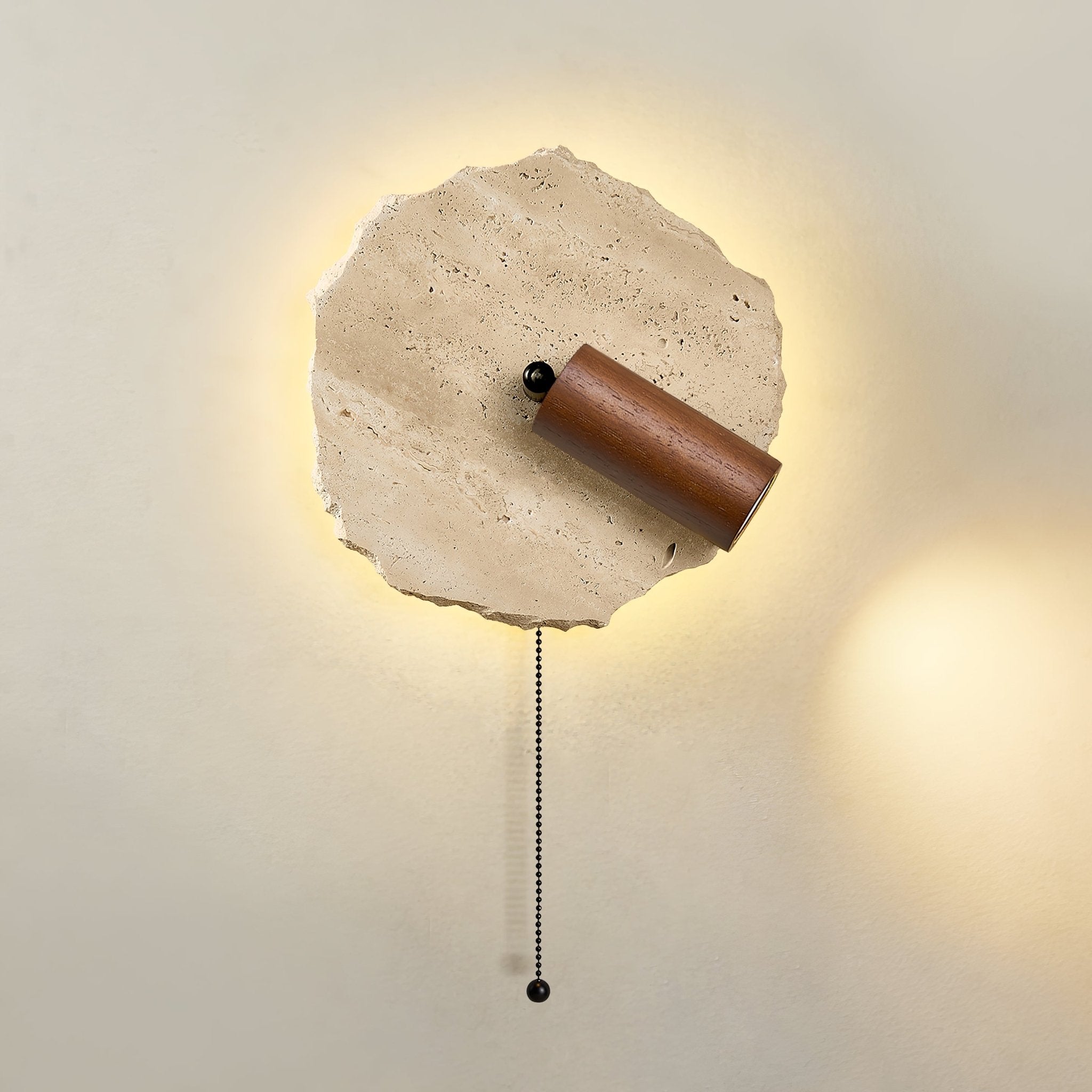 Cleo Travertine Wall Light - Blowlighting