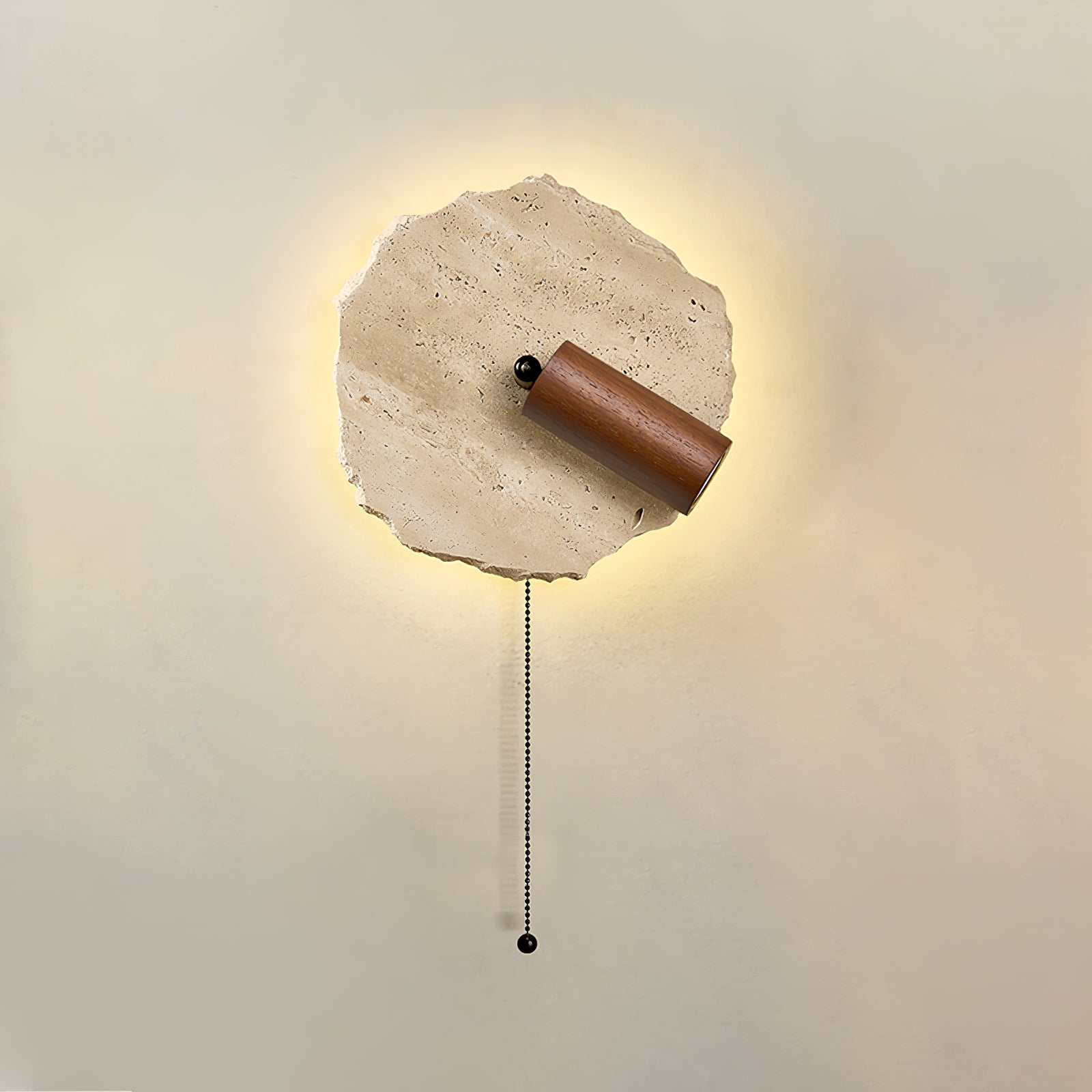 Cleo Travertine Wall Light - Blowlighting