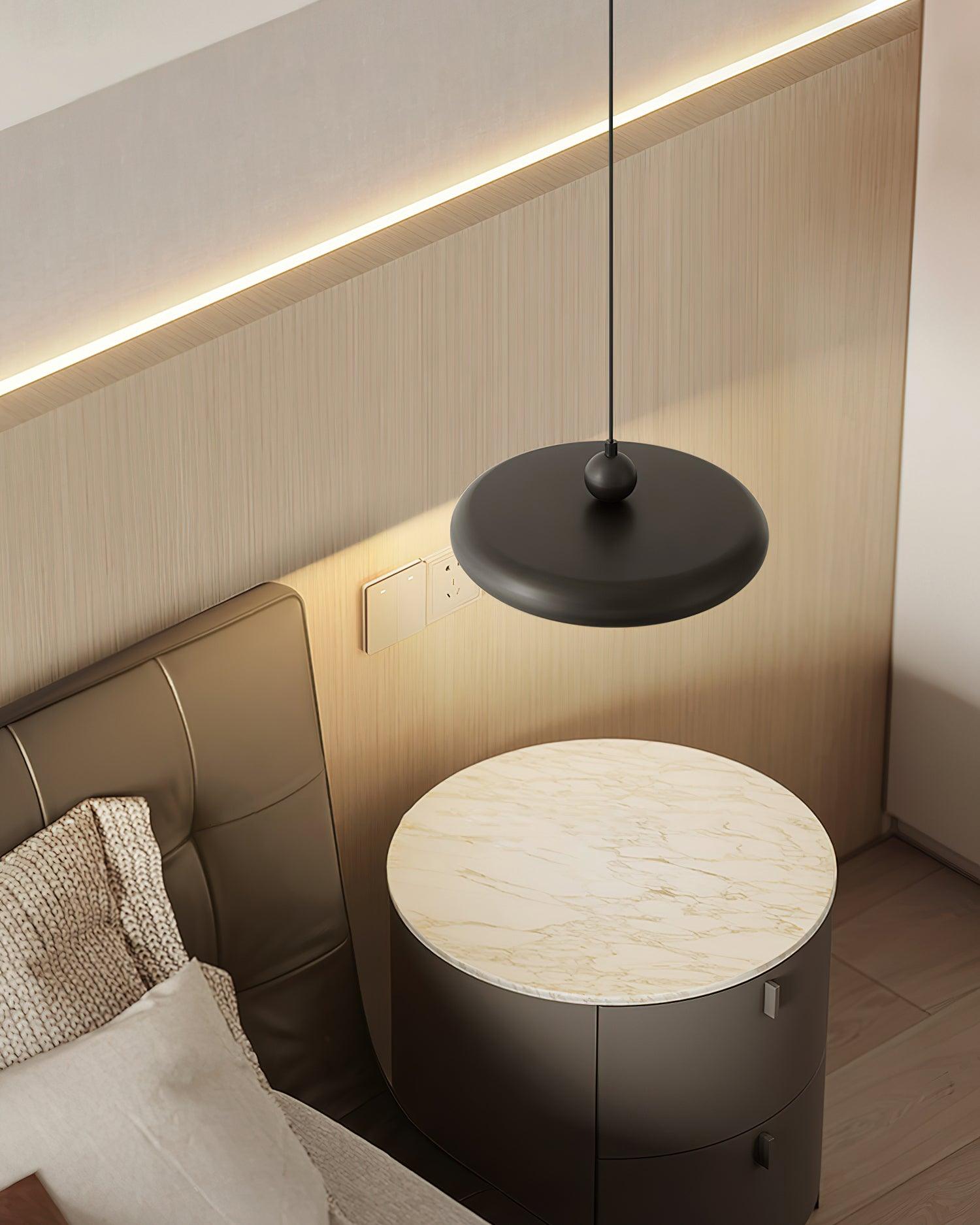 Thin Disc Pendant Lamp - Blowlighting