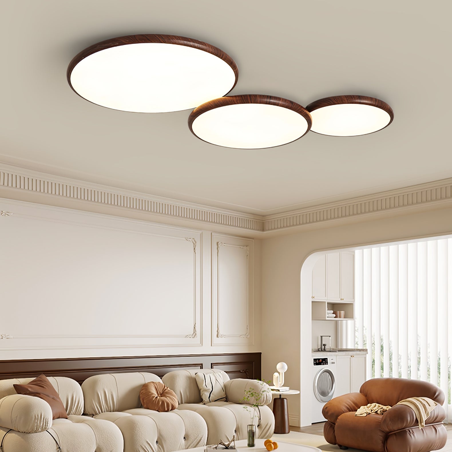 Thin Geometry Shape Ceiling Lamp - Blowlighting