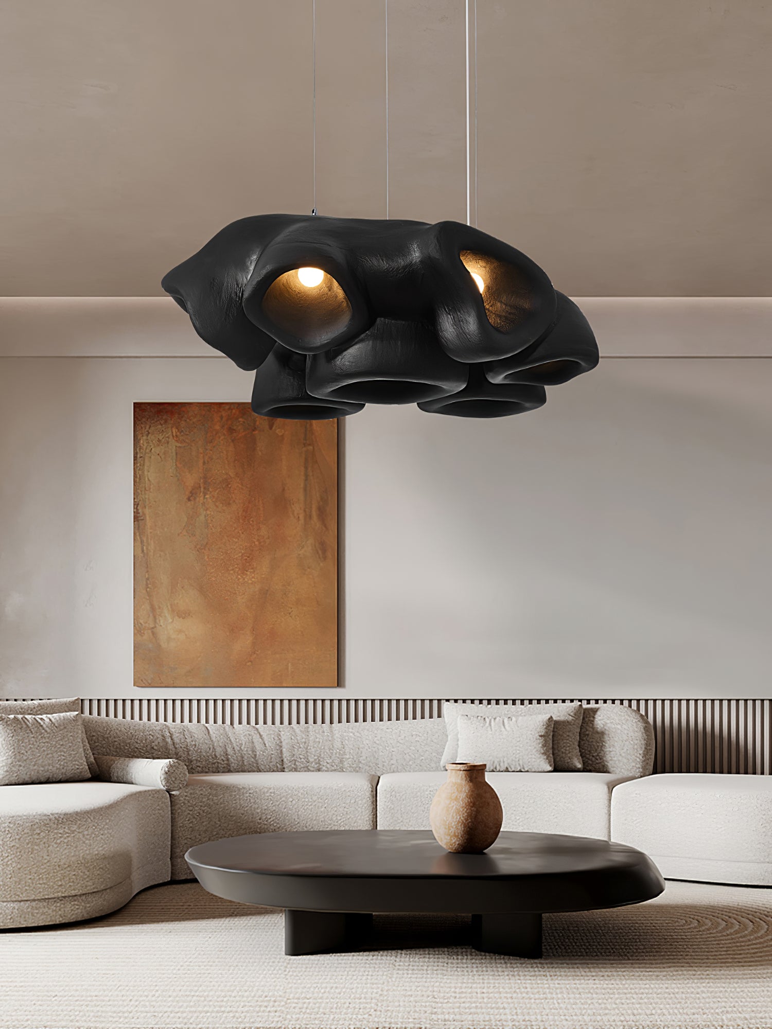 Cloud Modern Polystyrene Pendant Light - Blowlighting