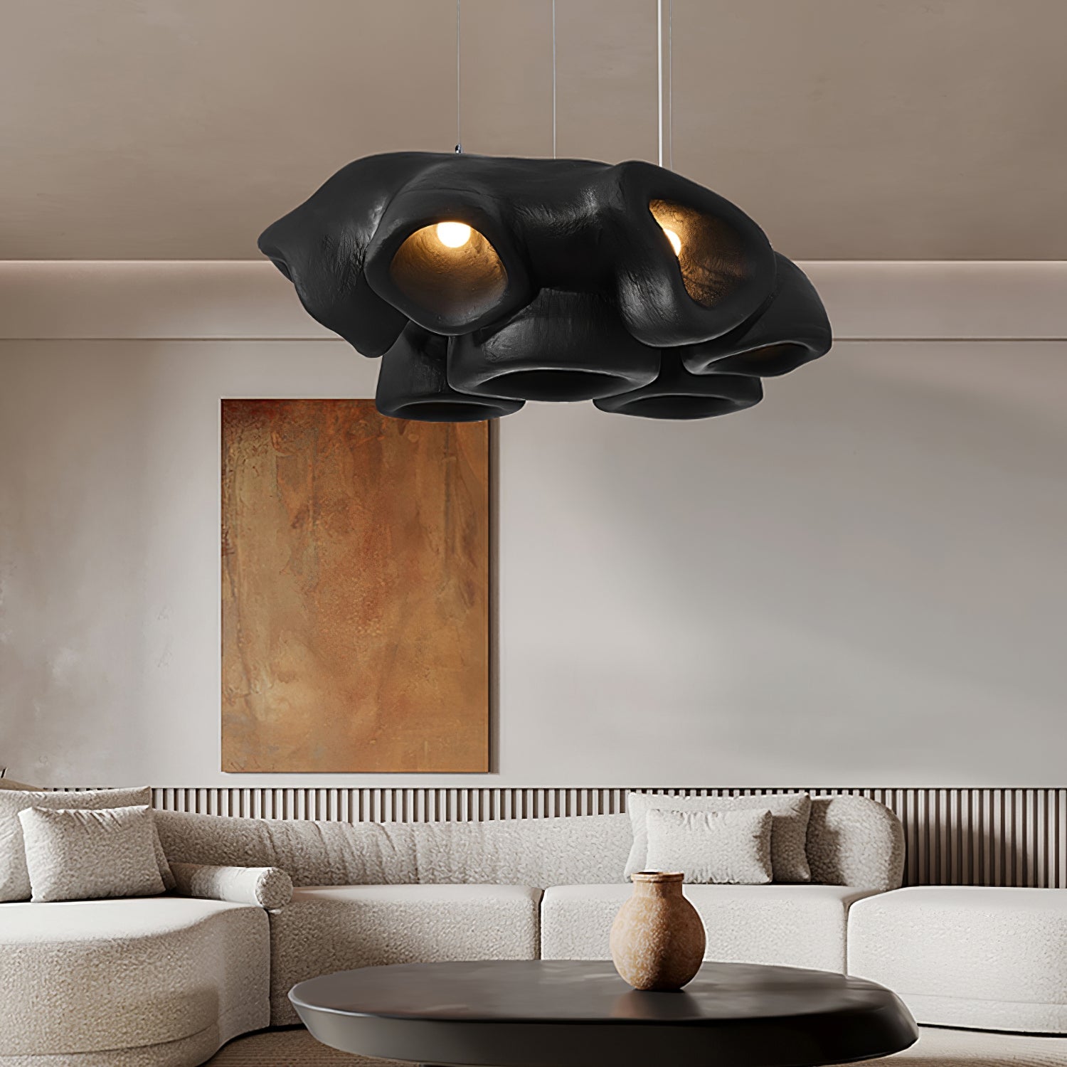 Cloud Modern Polystyrene Pendant Light - Blowlighting