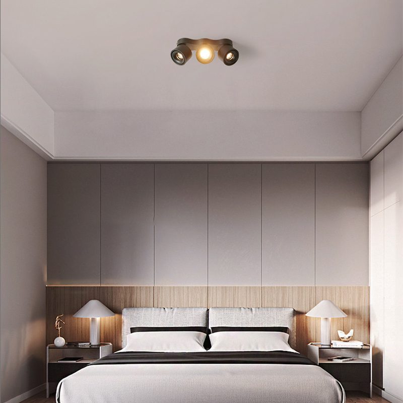 Three-heads Rotating Folding Ceiling Lamp - Blowlighting
