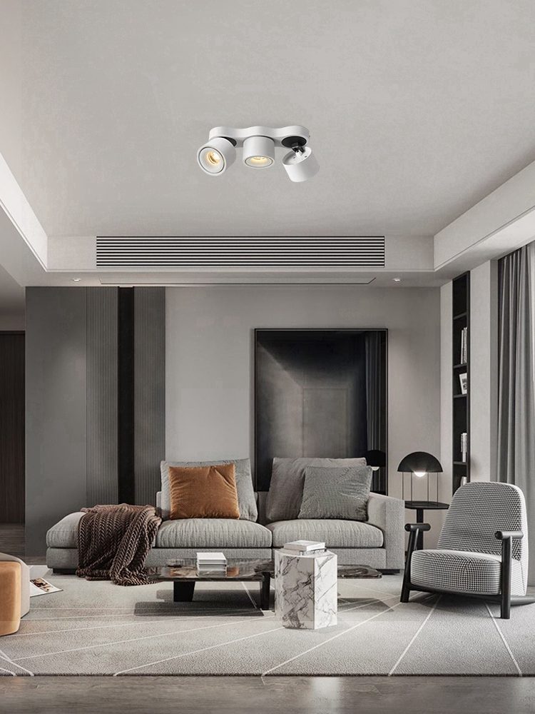 Three-heads Rotating Folding Ceiling Lamp - Blowlighting