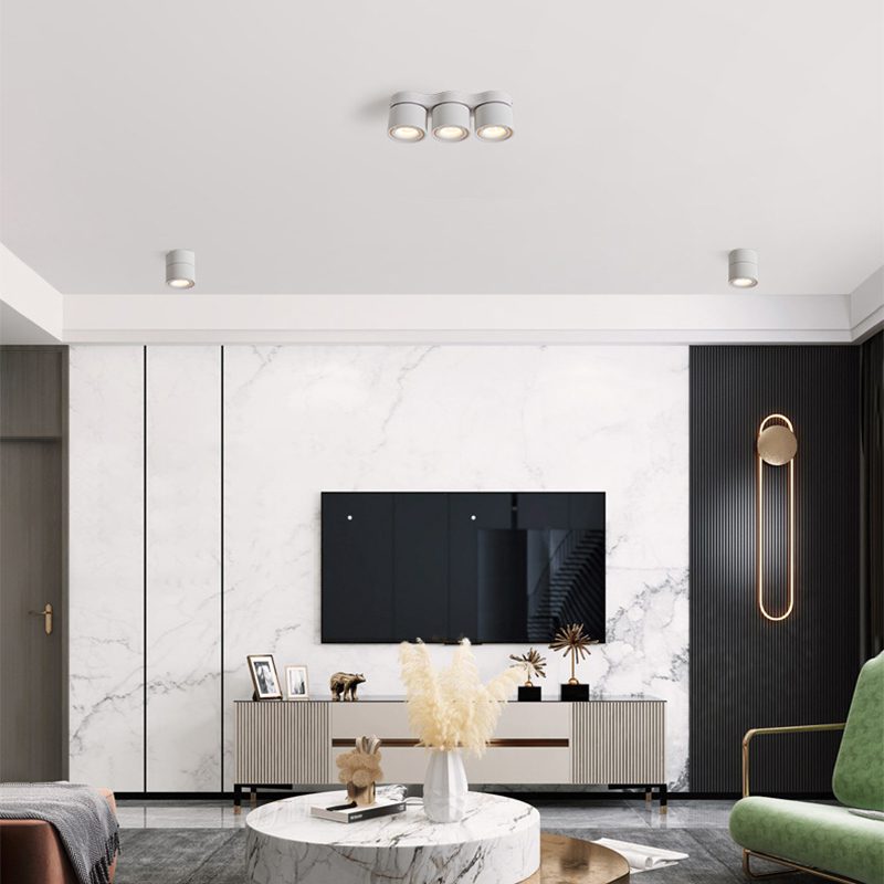 Three-heads Rotating Folding Ceiling Lamp - Blowlighting