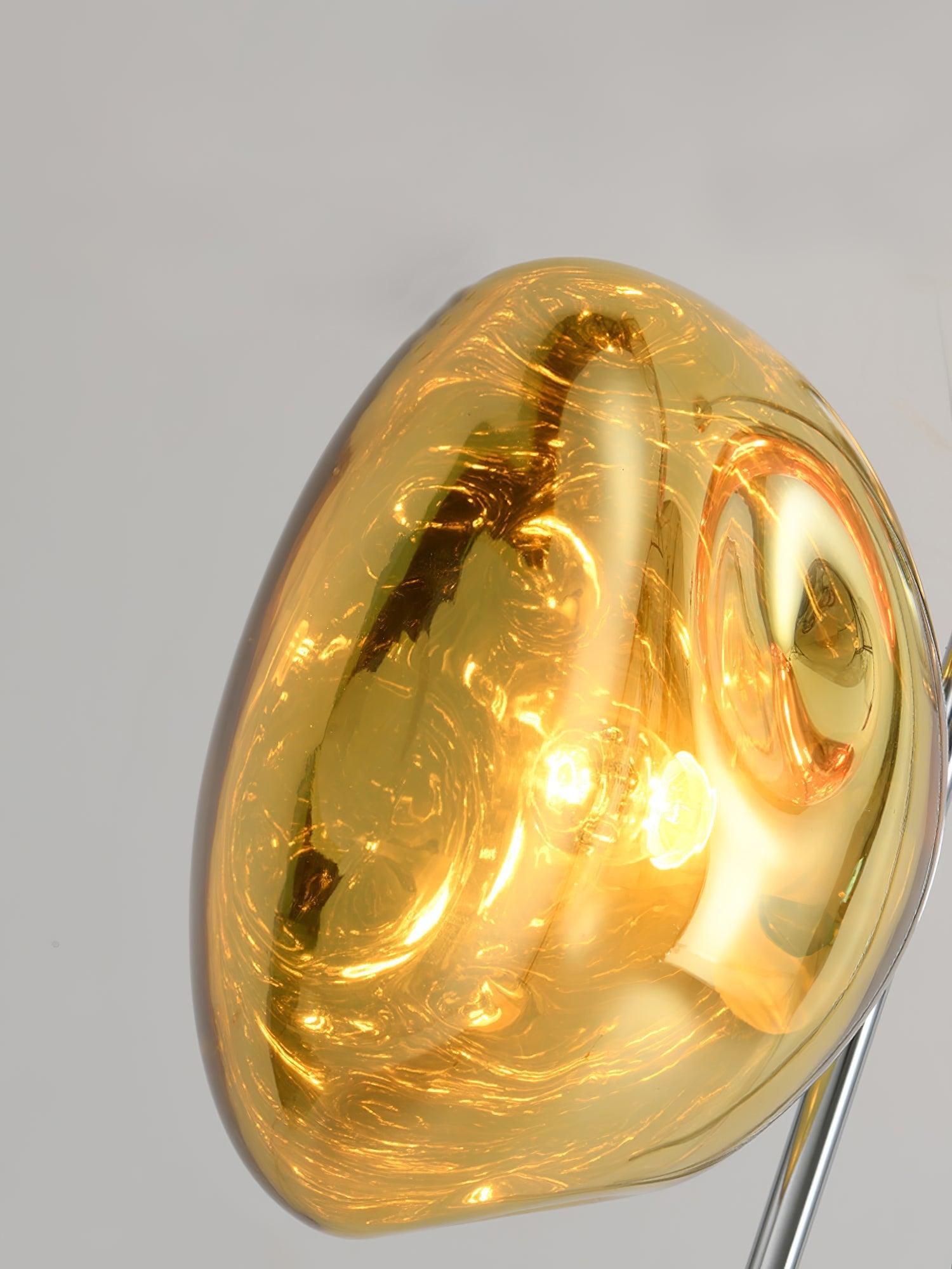 Three Lava Glass Floor Lamp - Blowlighting