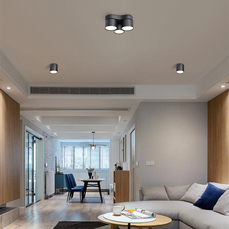Arsorara Rotating Folding Three Head Metal Spotlight Ceiling lamp - Blowlighting