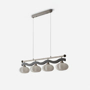 Tideon Scandinavian Glass Chandelier