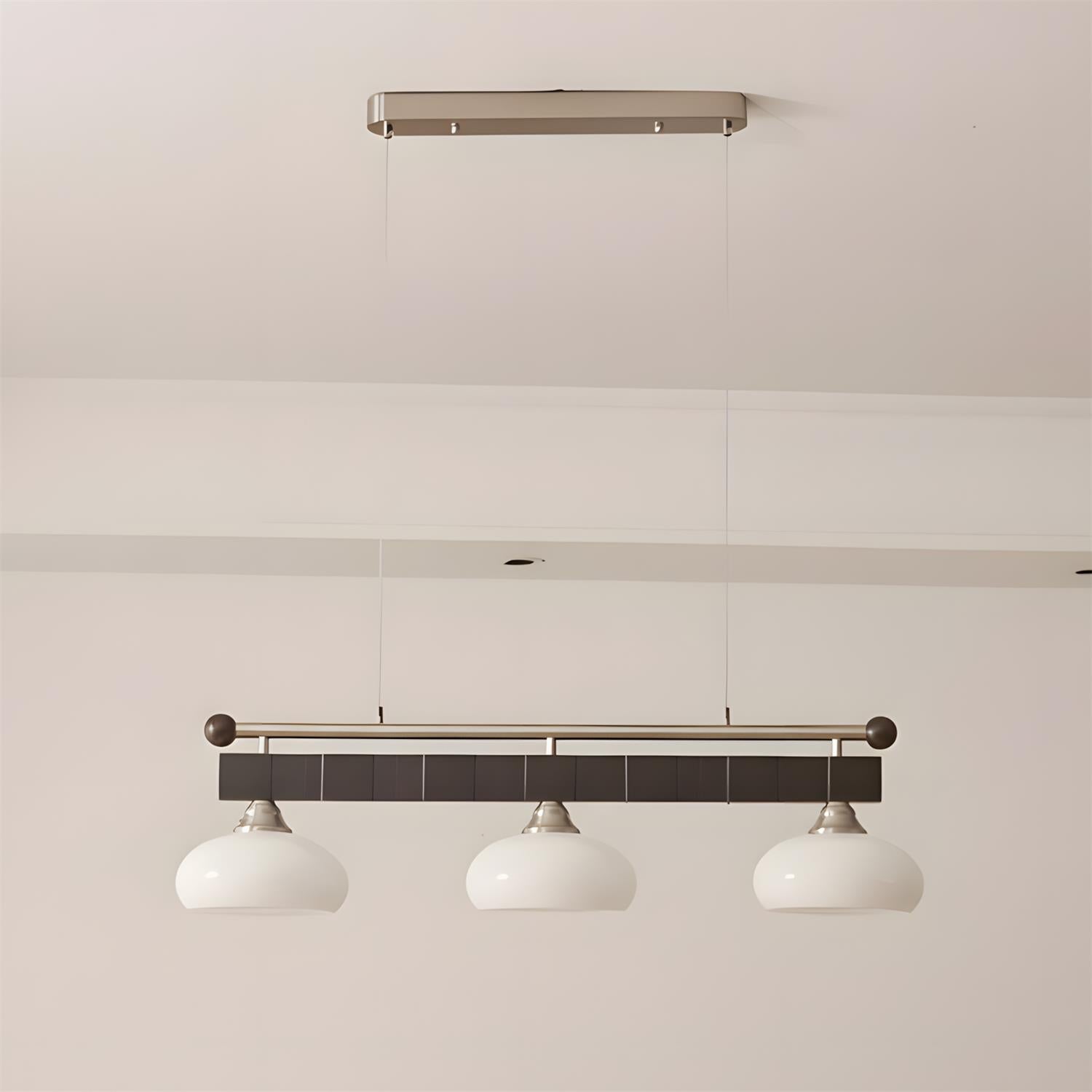 Tideon Scandinavian Glass Chandelier