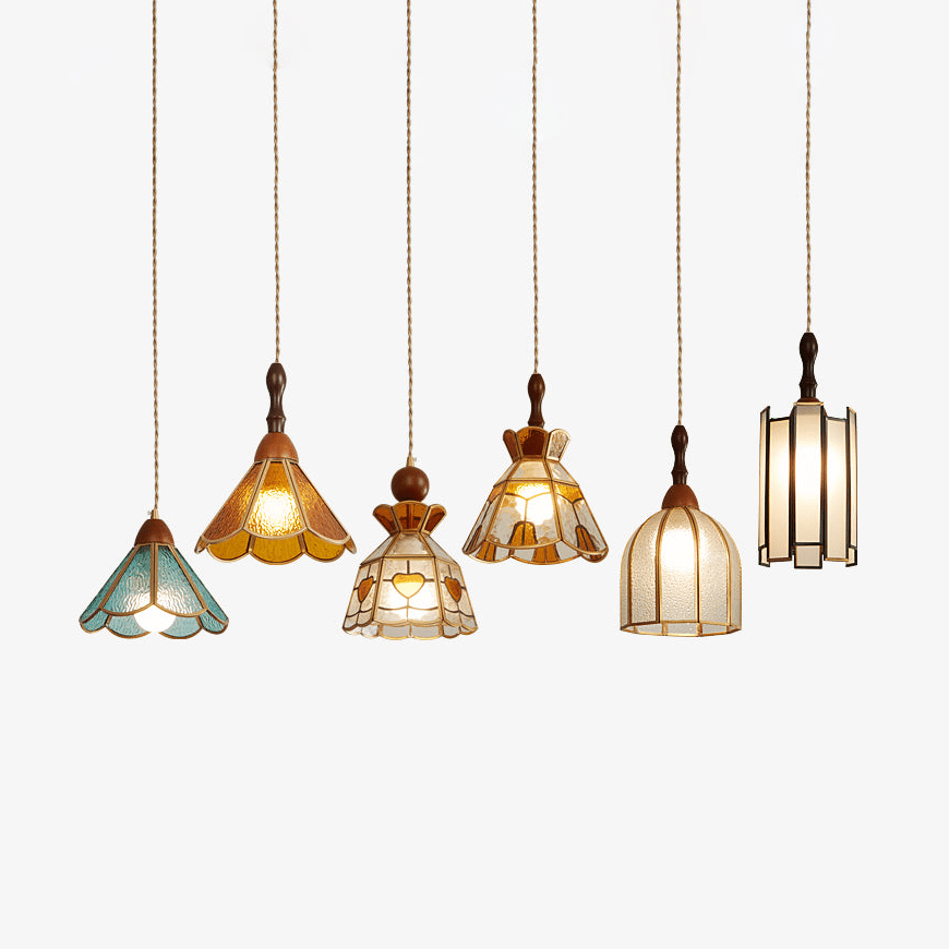 Tiffany Stained Glass Pendant Lamp - Blowlighting