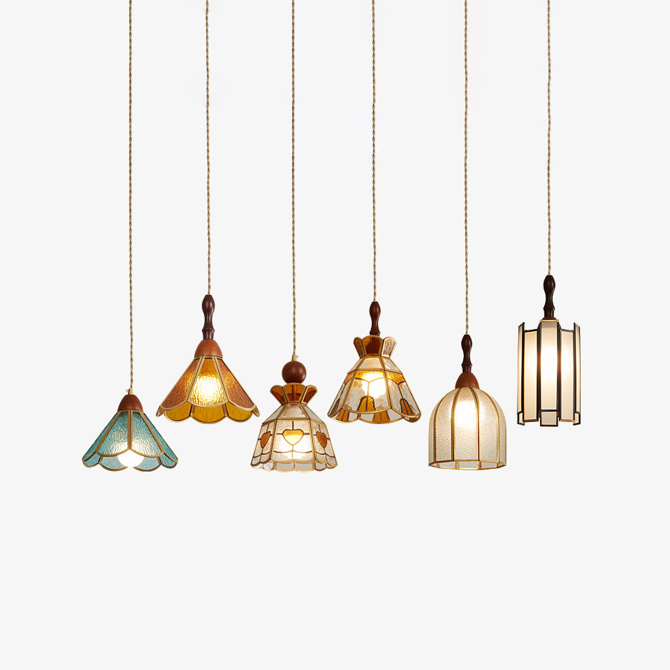 Tiffany Stained Glass Pendant Lamp - Blowlighting