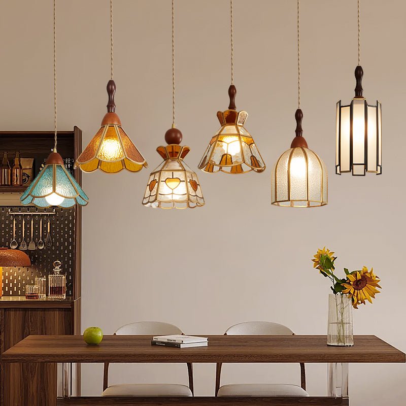 Tiffany Stained Glass Pendant Lamp - Blowlighting