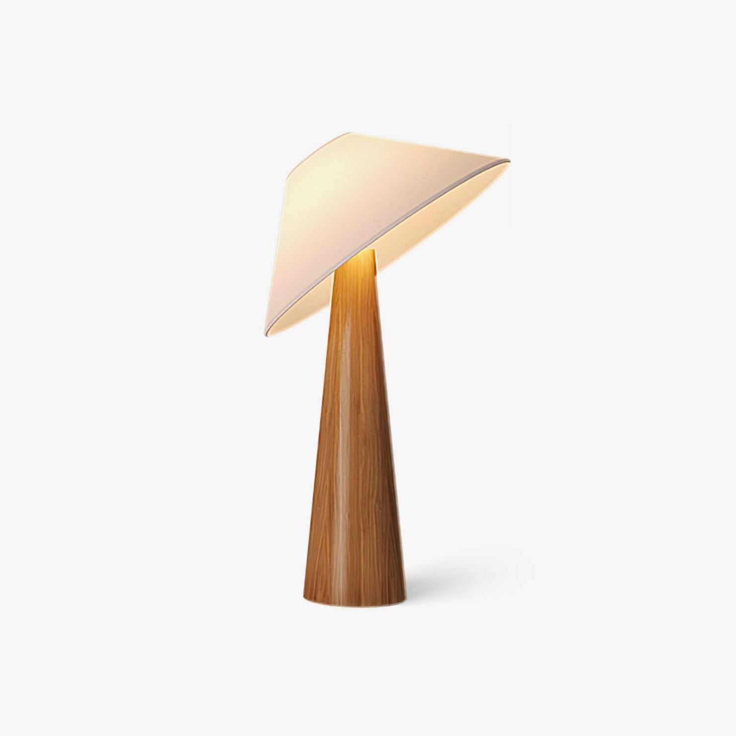Vosile Sculptural Wood Table Lamp - Blowlighting