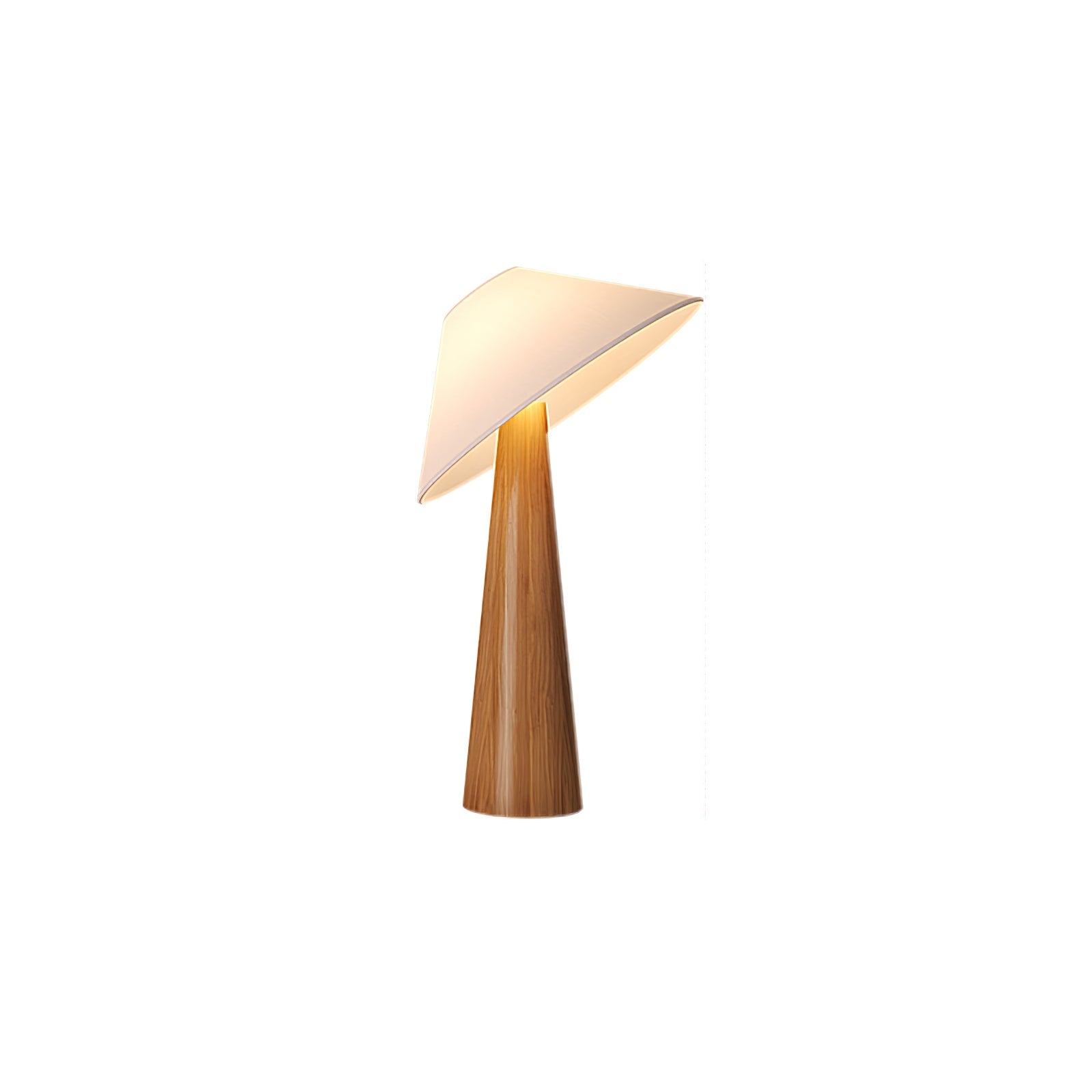 Vosile Sculptural Wood Table Lamp - Blowlighting
