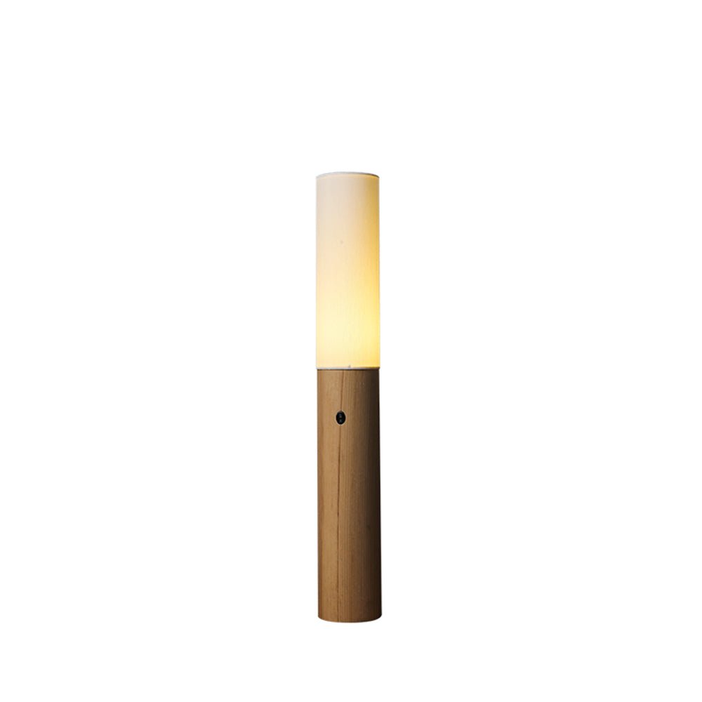 Timber Column Floor Lamp - Blowlighting