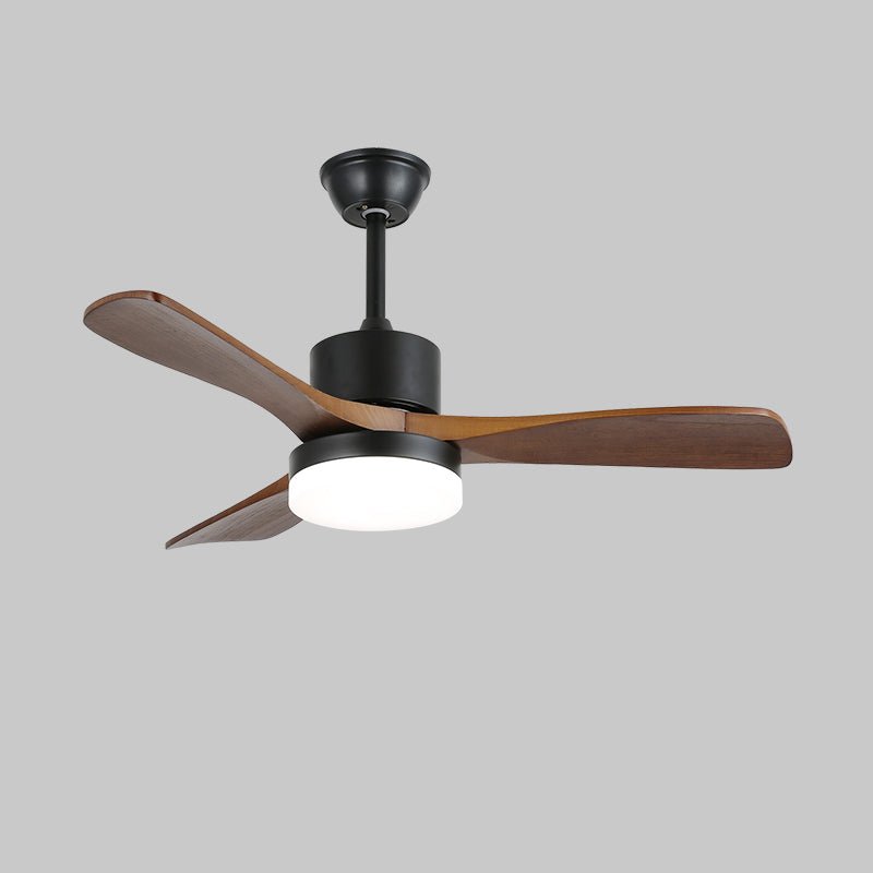 Darian Minimalist Wood Ceiling Fan Light - Blowlighting