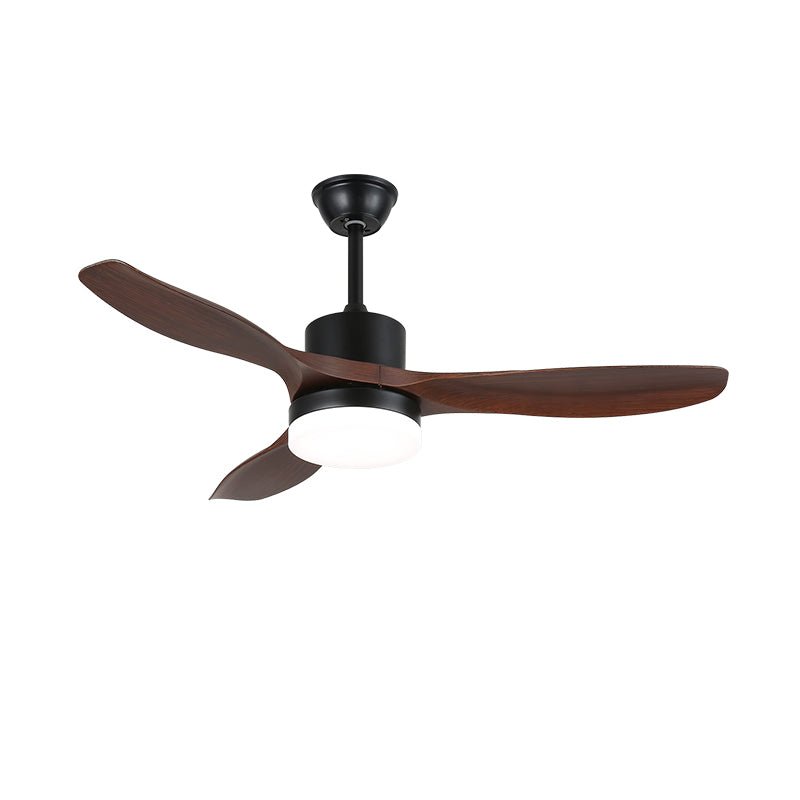 Darian Minimalist Wood Ceiling Fan Light - Blowlighting