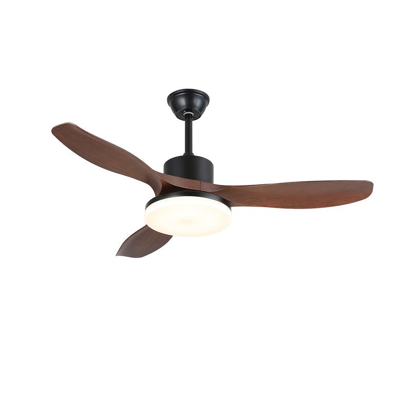 Darian Minimalist Wood Ceiling Fan Light - Blowlighting