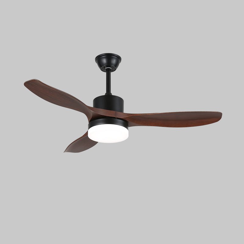Darian Minimalist Wood Ceiling Fan Light - Blowlighting