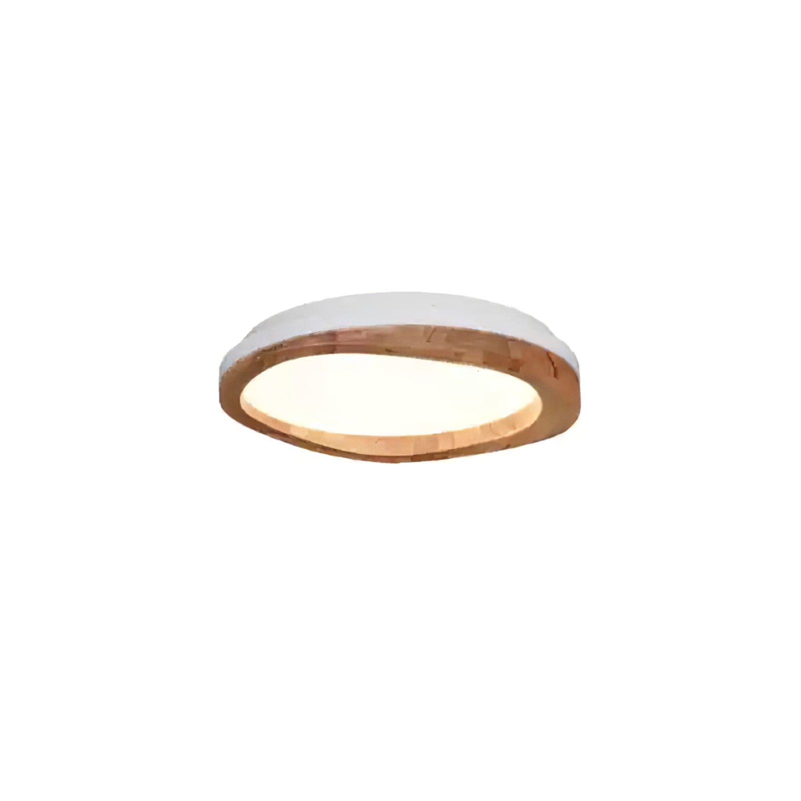 Artalis Walnut Wood Flush Mount - Blowlighting