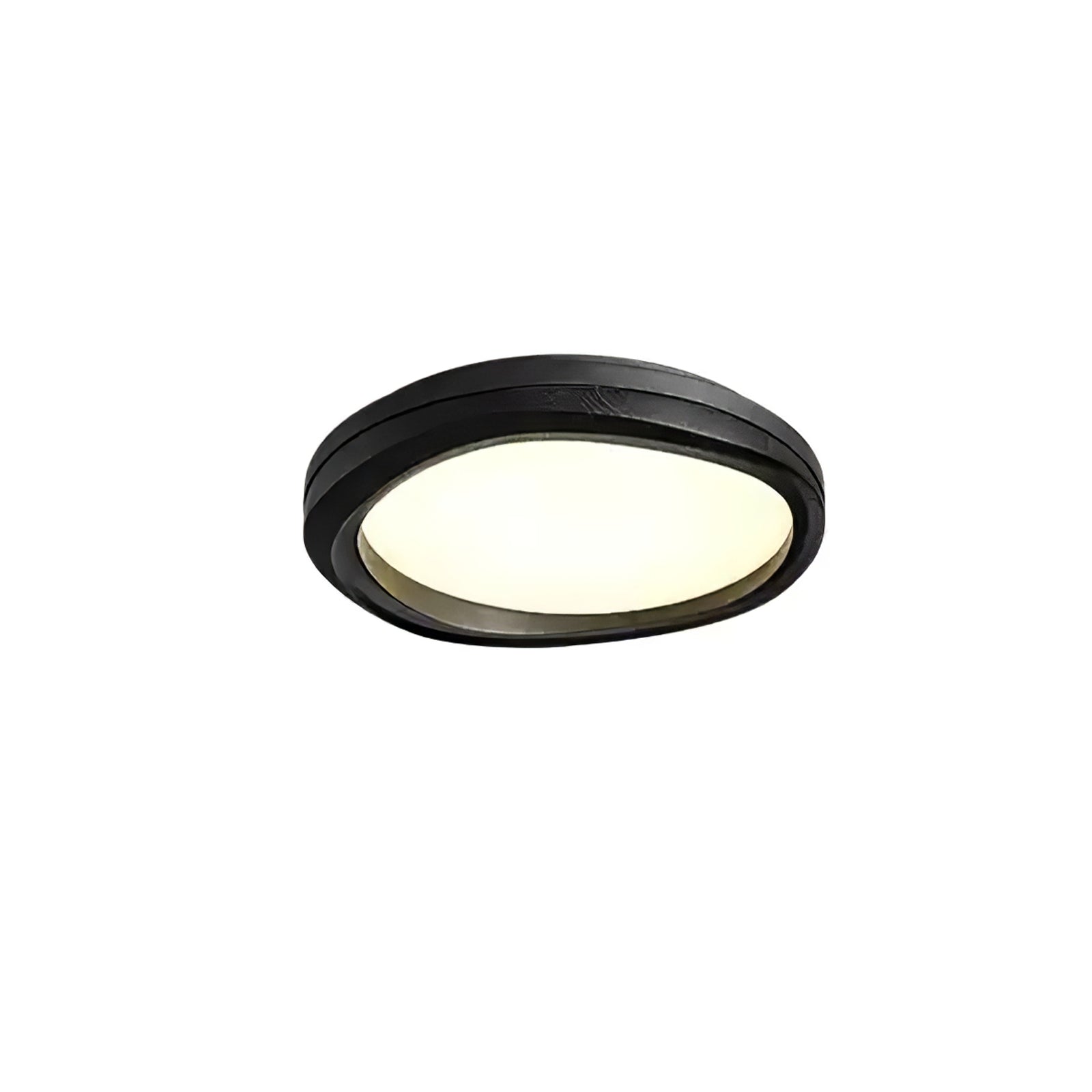 Artalis Walnut Wood Flush Mount - Blowlighting