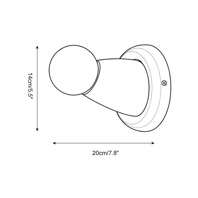 Tinker Minimalist Metal Bell Wall Light