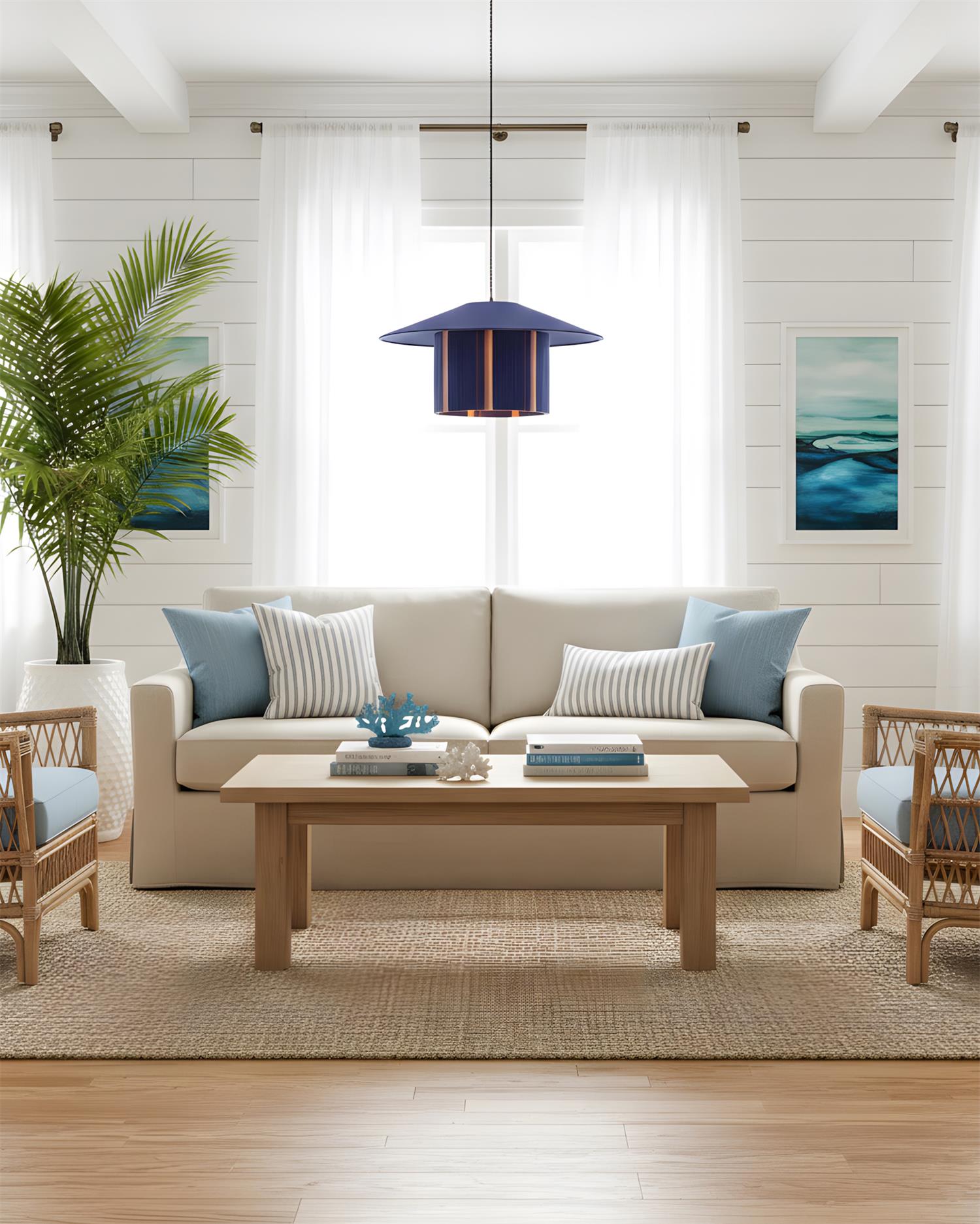 Tivaro Bohemian Rope Braiding Pendant Light