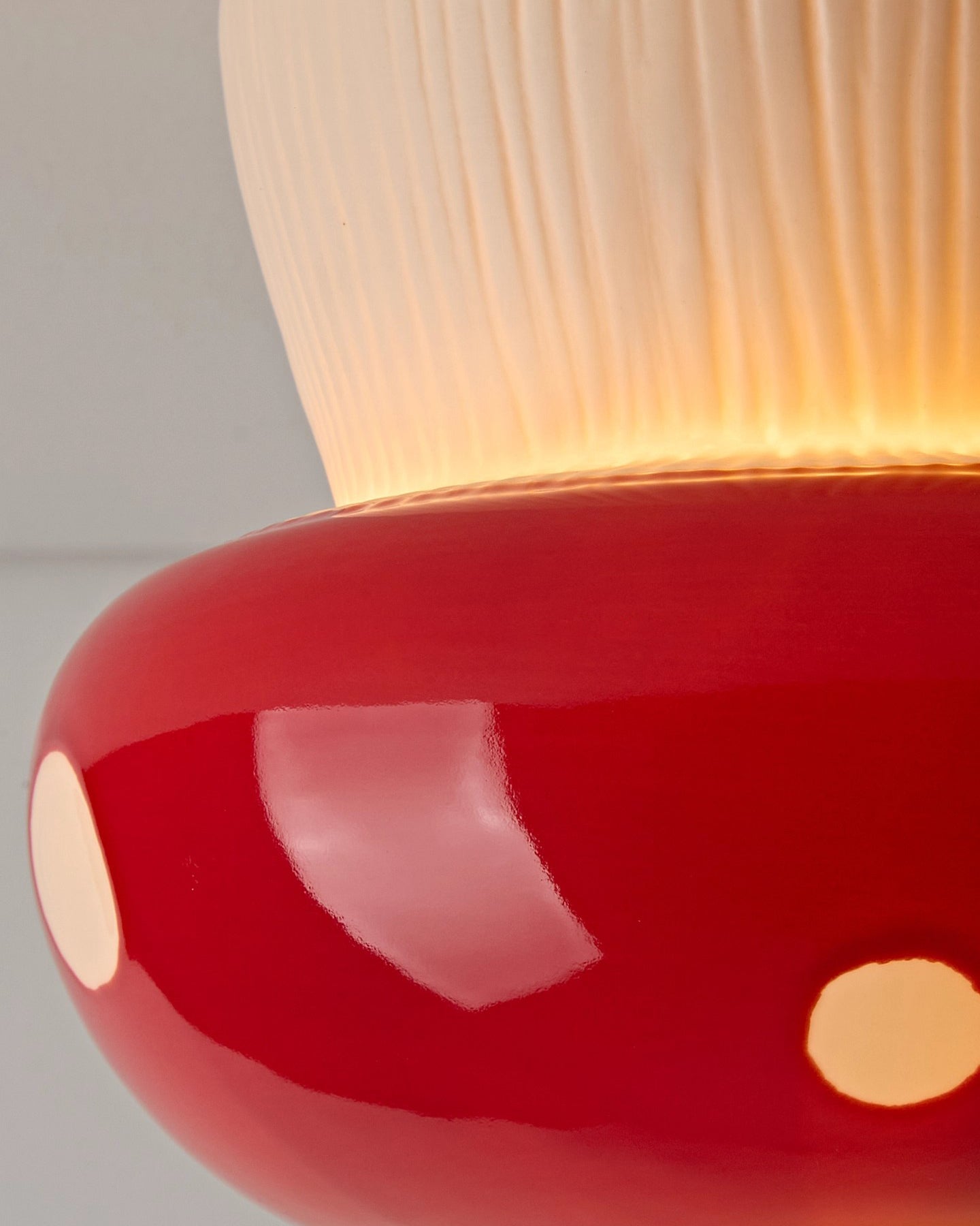 Toadstool Modern Ceramics Ceiling Light